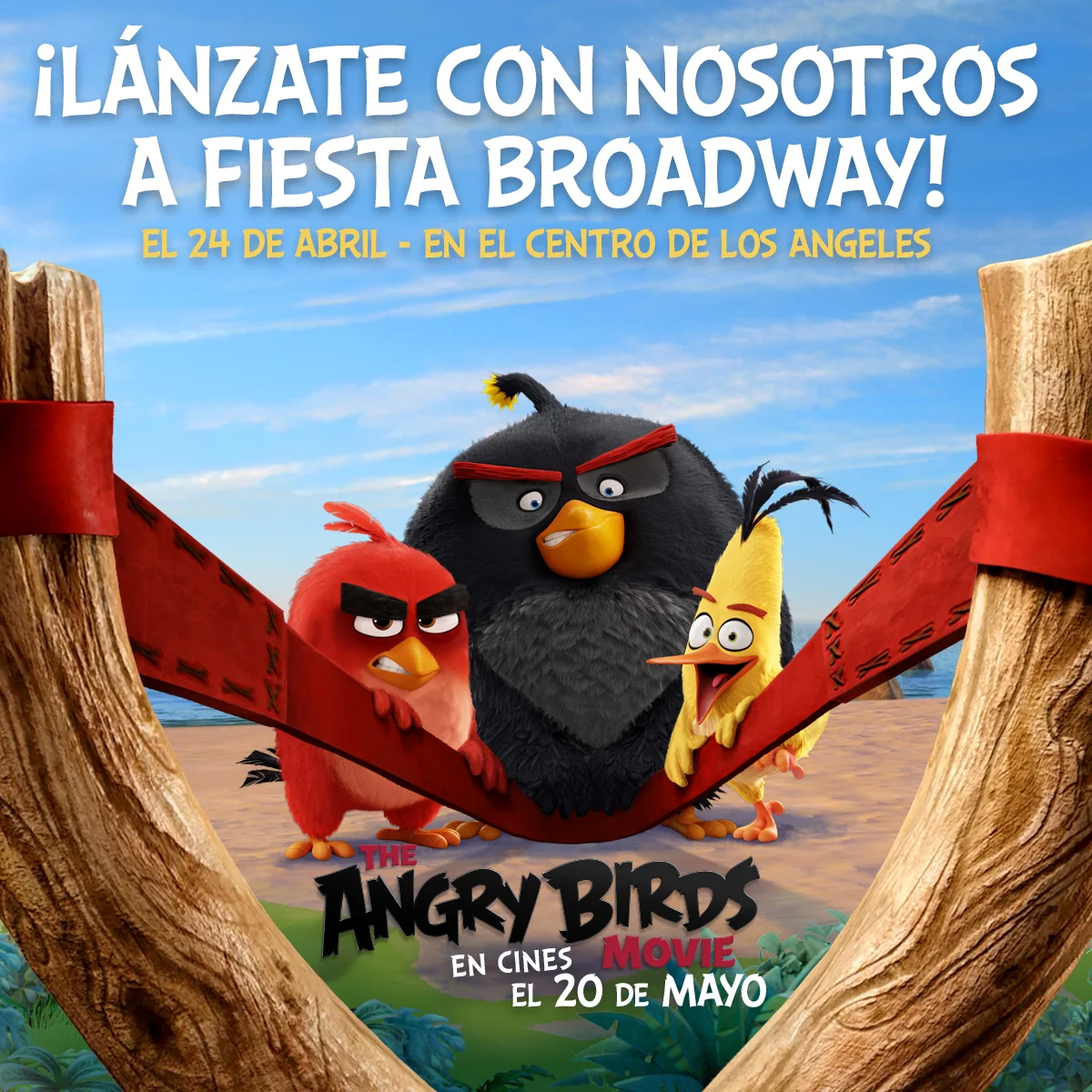 ANGRY BIRDS / FIESTA BROADWAY 