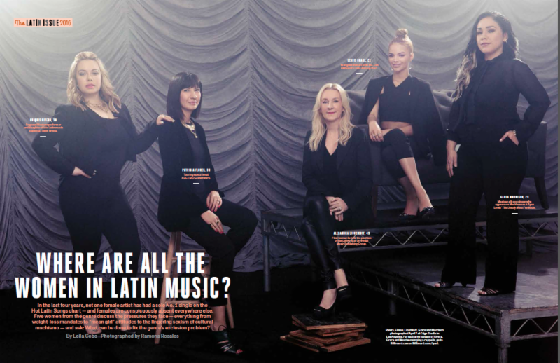 CARLA MORRISON EN LA RECIENTE EDICIÓN DE LA REVISTA BILLBOARD