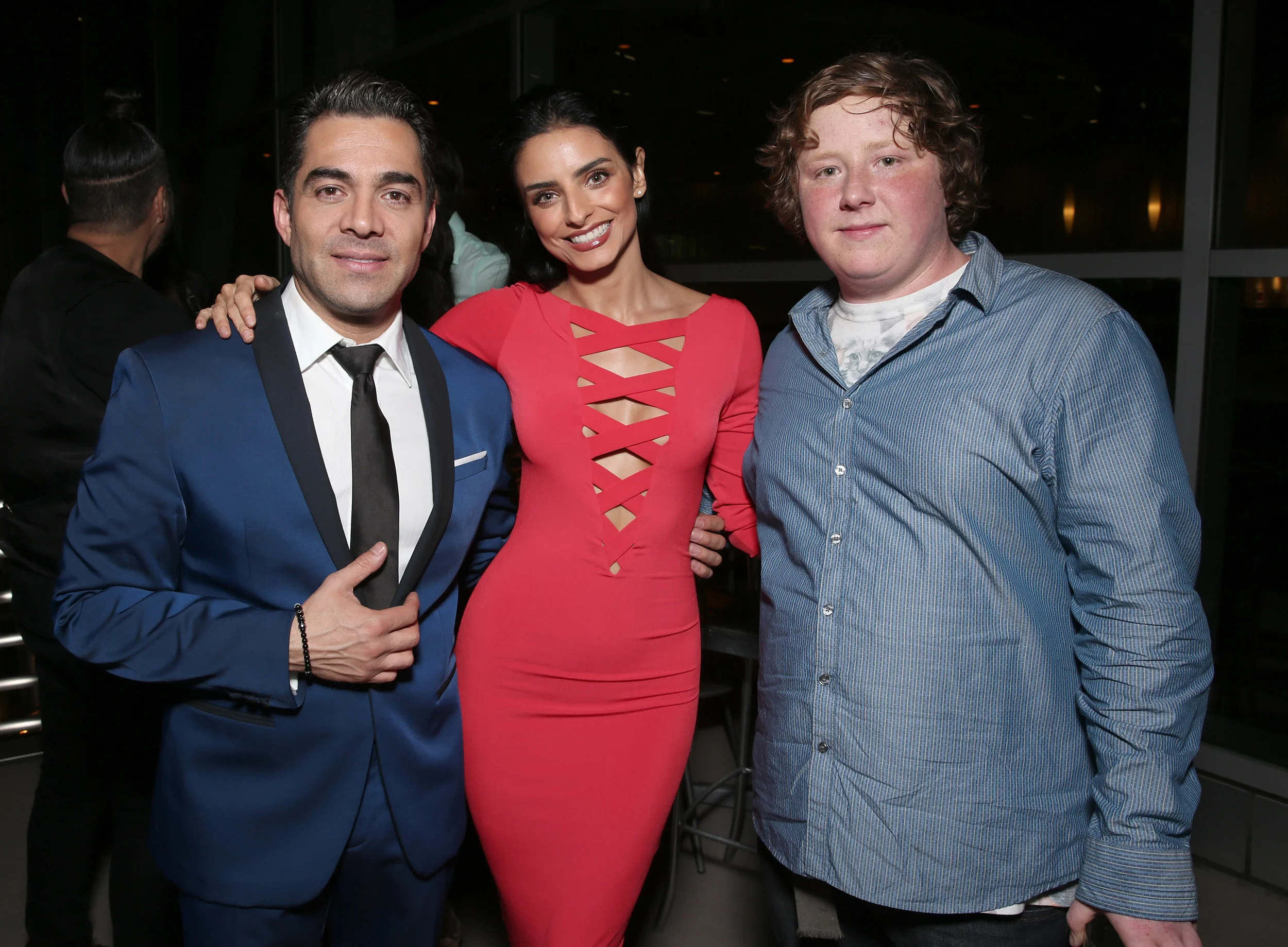 Ambiente de la premier de la cinta Compadres