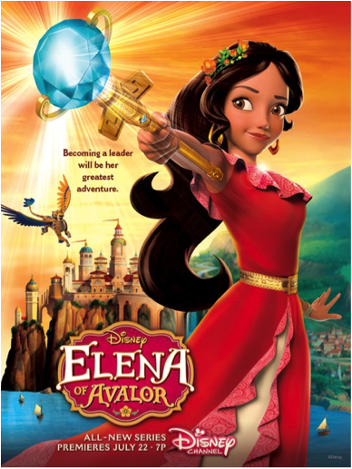 Disney's "Elena of Avalor" Starring Jaime Camil and Aimee were premiere on July 22nd