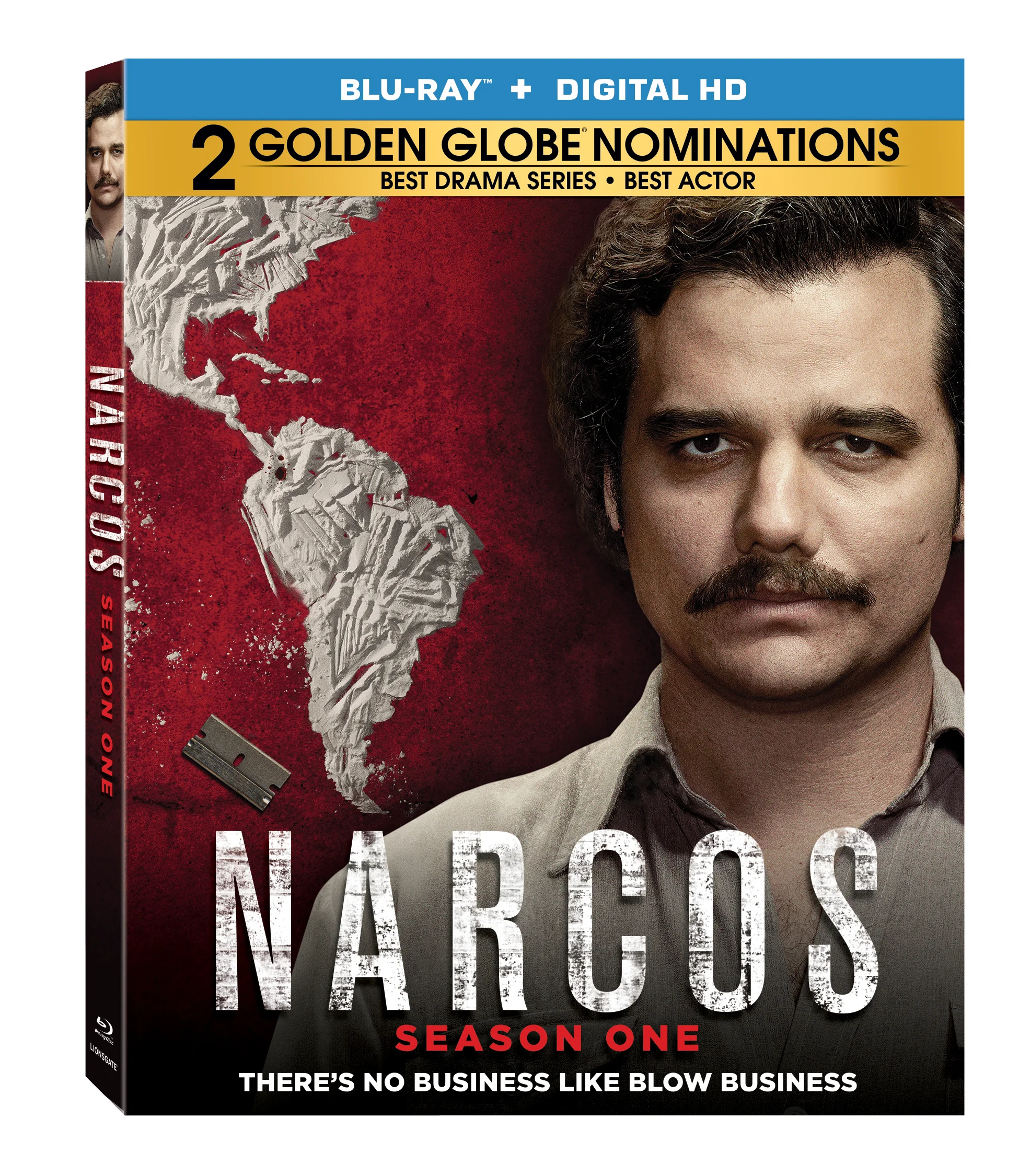Narcos: Season 1 | en Blu-rayTM (más Digital HD) y DVD el 23 de agosto (Lionsgate)