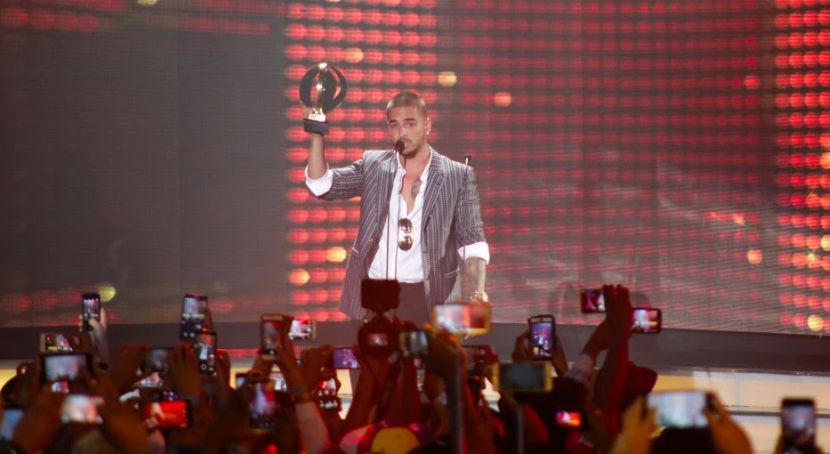 Maluma gana dos premios Heat Latin Music Awards:  Mejor Artista Masculino y Mejor Artista Región Andina