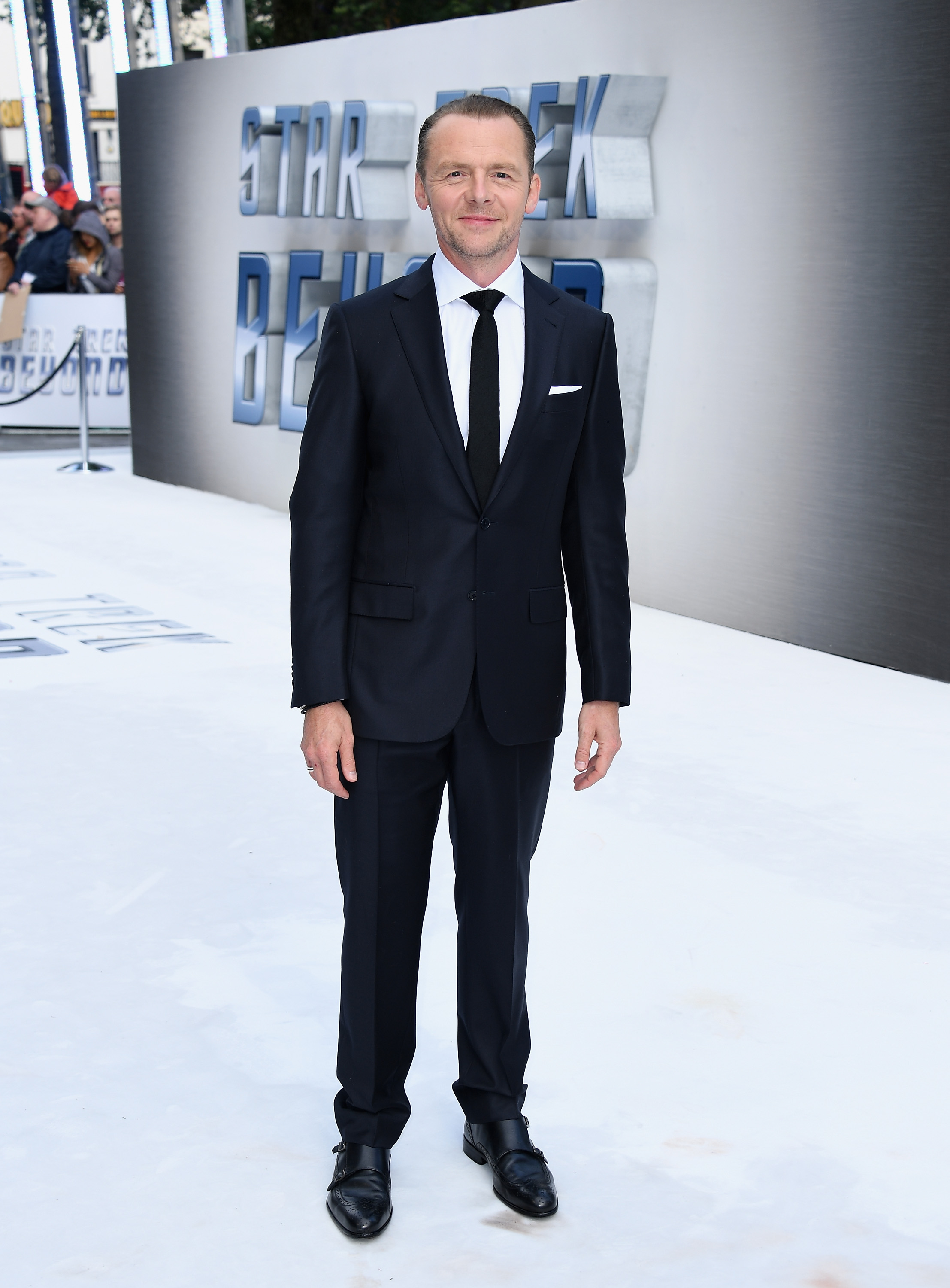  LONDON, ENGLAND - JULY 12:  Simon Pegg attends the UK Premiere of Paramount Pictures "Star Trek Beyond" at the Empire Leicester Square on July 12, 2016 in London, England.  (Photo by Gareth Cattermole/Getty Images for Paramount Pictures) *** Local C