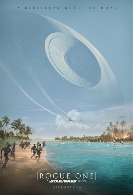 ROGUE ONE: A STAR WARS STORY is in theaters December 16, 2016! 