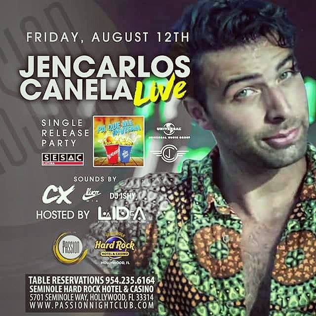 RELEASE PARTY DEL NUEVO SENCILLO PA QUE ME INVITAN DE JENCARLOS CANELA