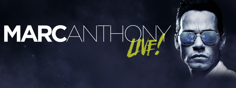  CMN & AEG PRESENT Marc Anthony TOUR LIVE! 2016 October 7&8 Microsoft Theater
