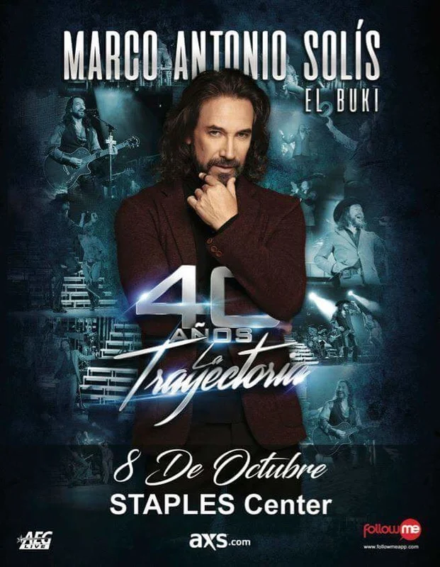 Marco Antonio Solis "El Buki" Celebra 40 años de Trayectoria con Gira de Conciertos