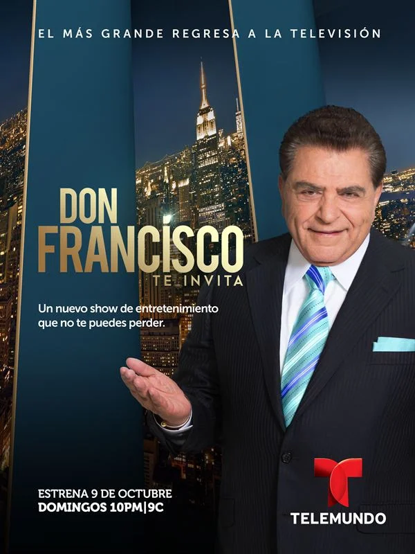 MARIO KREUTZBERGER “DON FRANCISCO" VUELVE A LA TELEVISION 