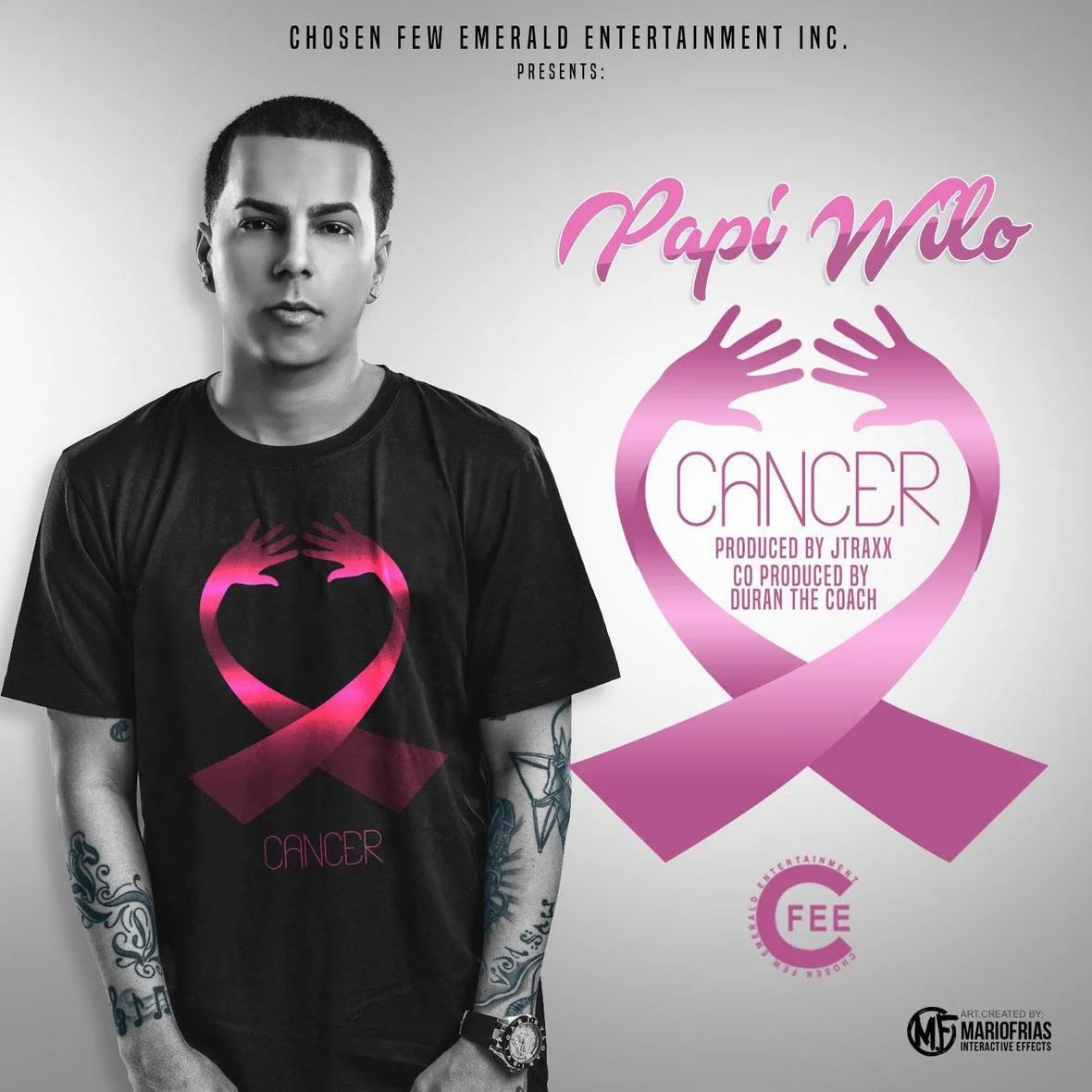 EL VIDEO MUSICAL DE PAPI WILO "CANCER" HA SOBREPASADO LAS 2 MILLONES DE VISITAS EN SOLO 2 SEMANAS