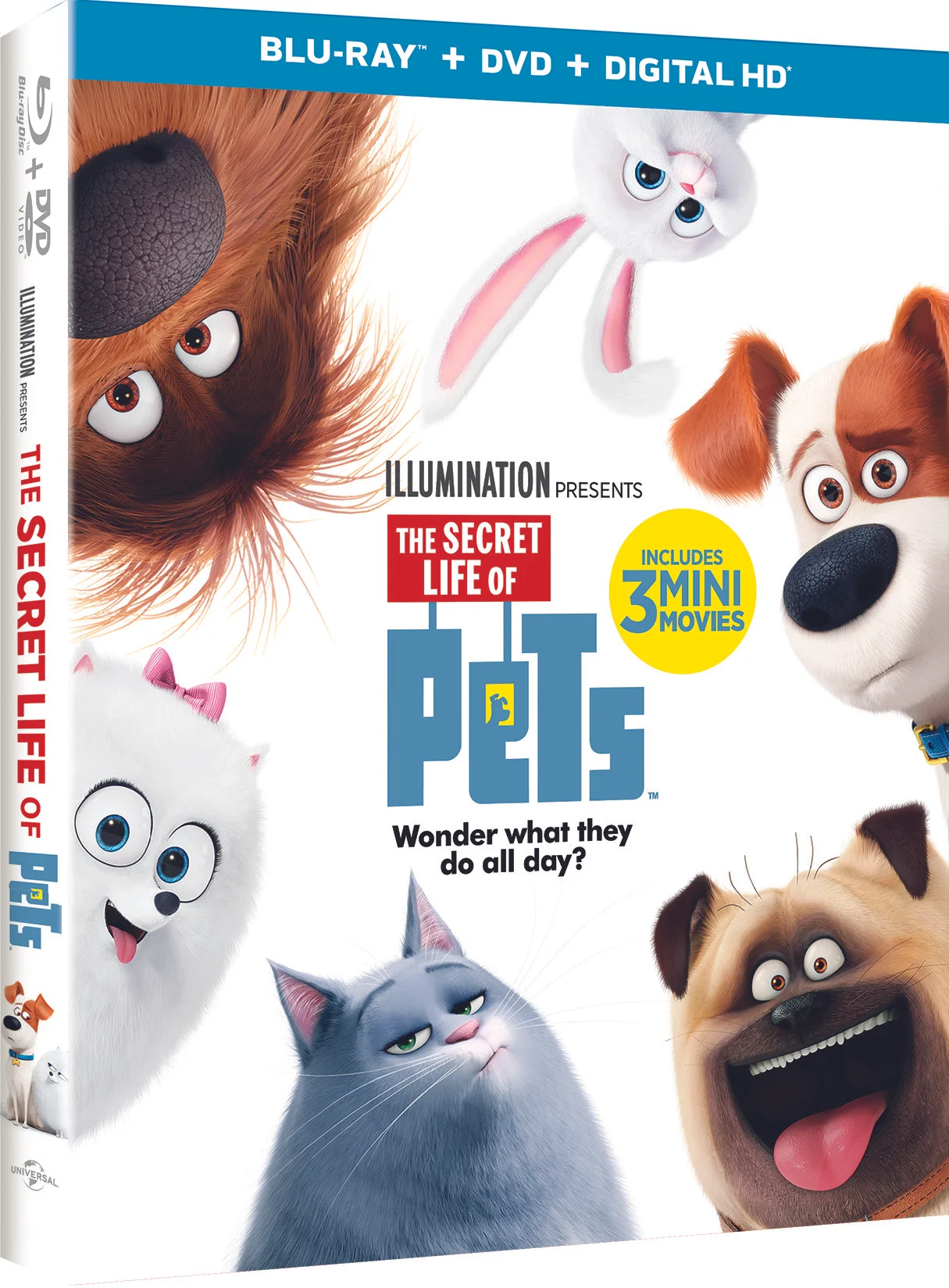 THE SECRET LIFE OF PETS incluye 3 mini peliculas | En Digital HD el 22 de noviembre 