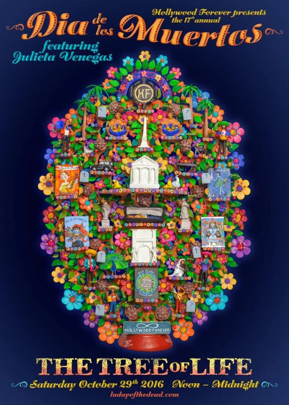 Celebración de Hollywood Forever "El Árbol de la Vida" Para el Día De Los Muertos