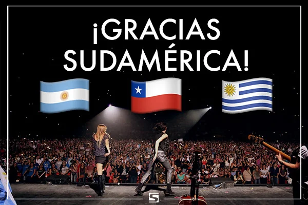 Ha*Ash abarrota shows en su gira por Sudamérica con 7 llenos totales en Argentina, Uruguay y Chile
