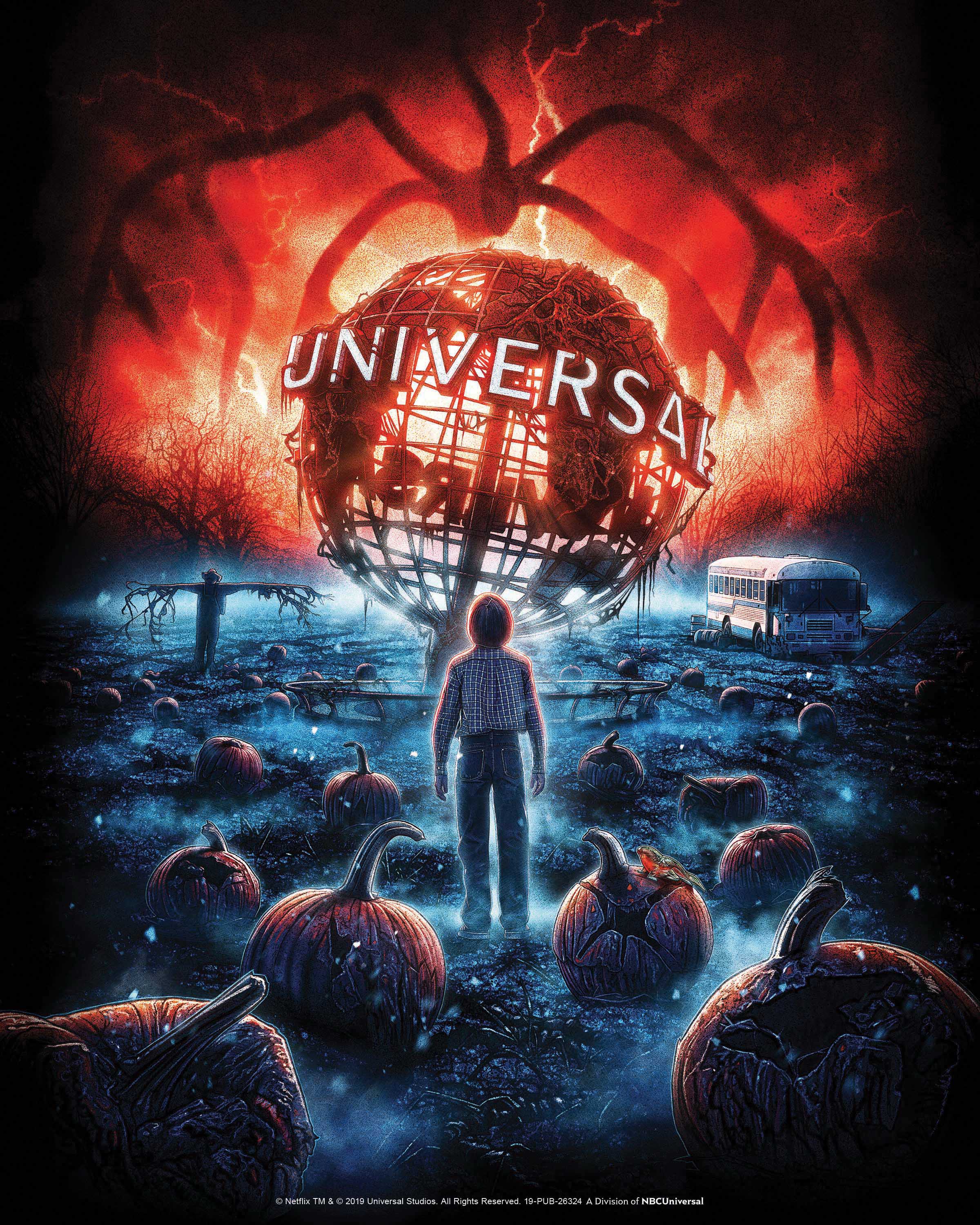 Netflix’s Original Series “Stranger Things” Returns to
Universal Studios Hollywood and Universal Orlando Resort With All-New “Halloween Horror Nights” Mazes This Fall 2019