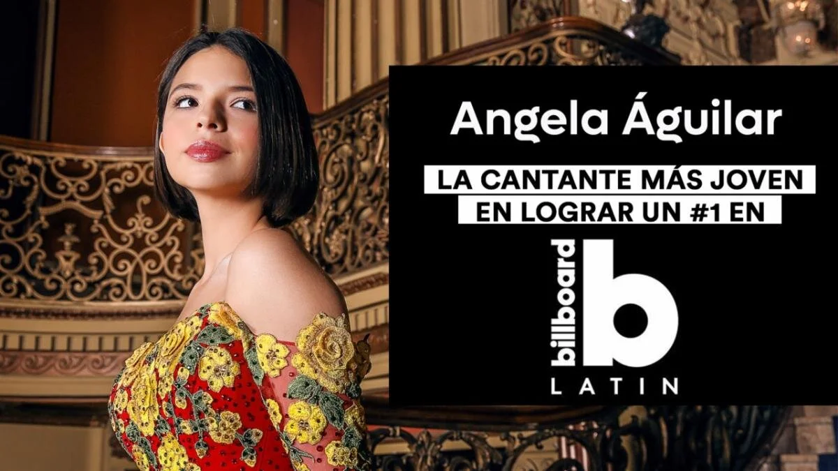 Ángela Aguilar se convierte en la cantante más jóven en lograr un #1 en Billboard