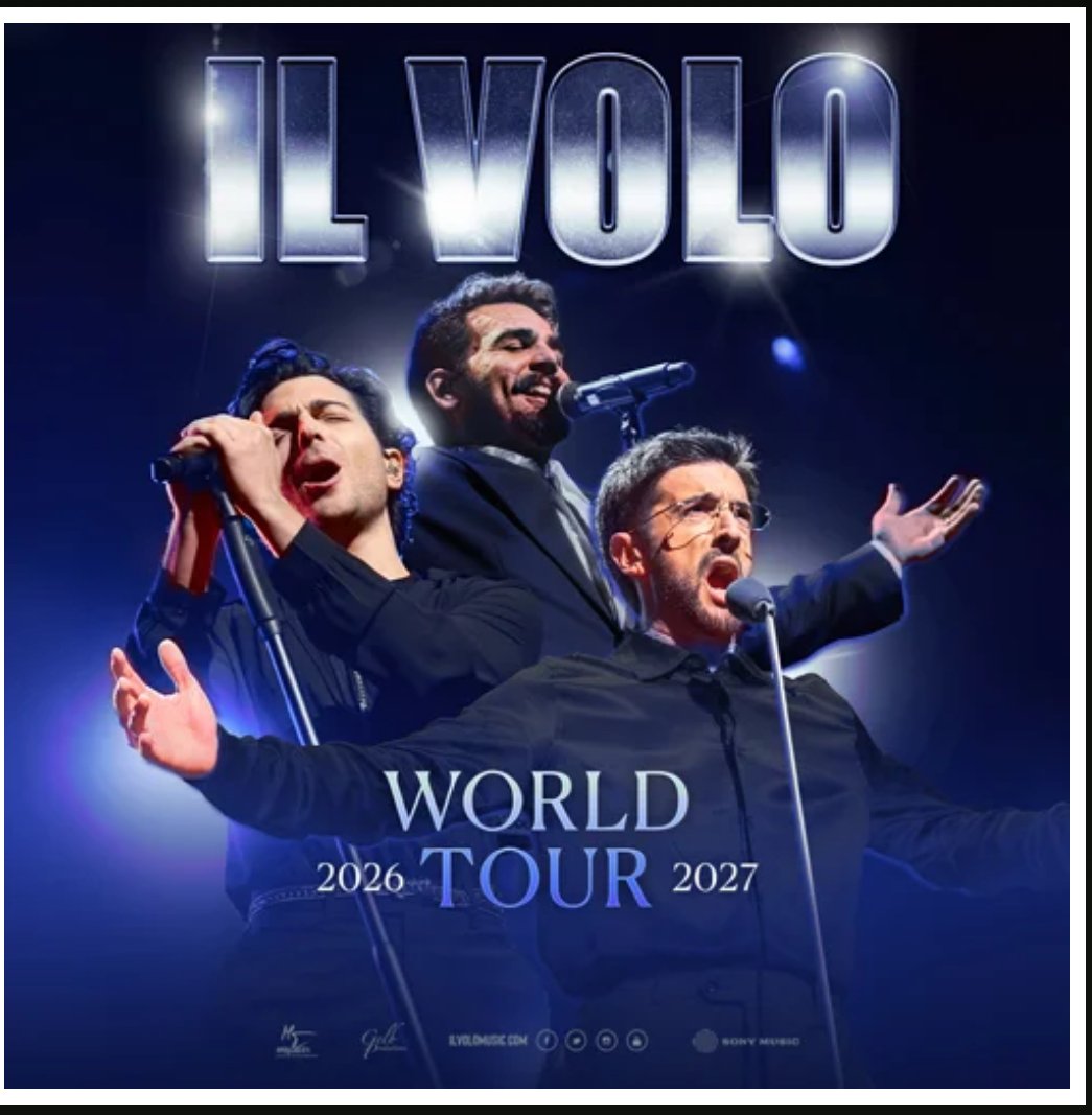 IL VOLO
ANUNCIA NUEVAS FECHAS EN ESTADOS UNIDOS PARA 2026
DE SU GIRA MUNDIAL