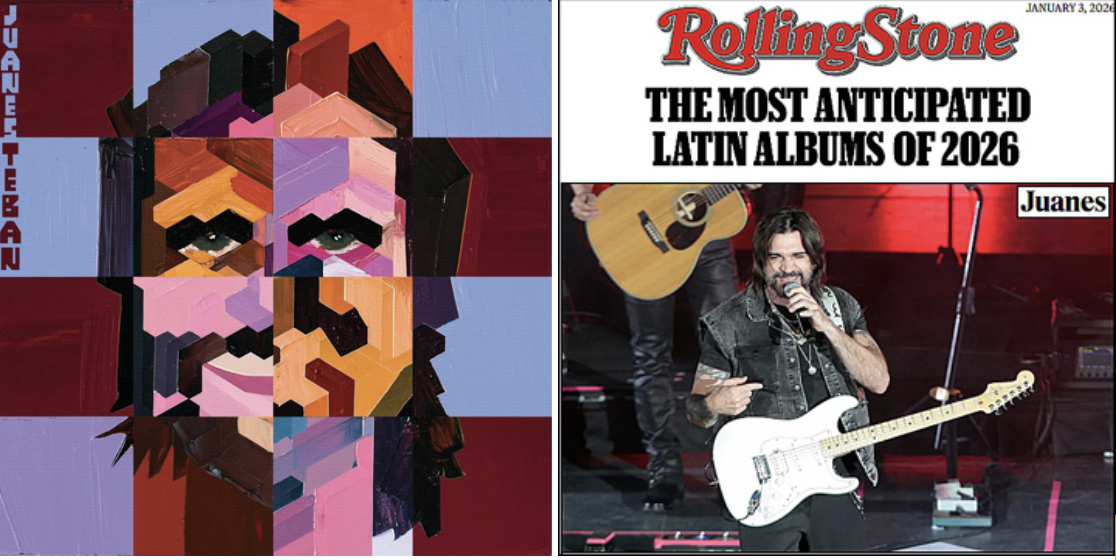 Juanes anuncia el lanzamiento de ‘JuanesTeban’, su esperado décimo segundo álbum para el 6 de marzo