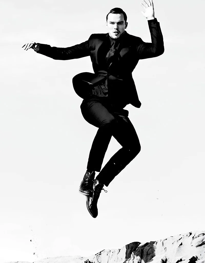 Jumping pose