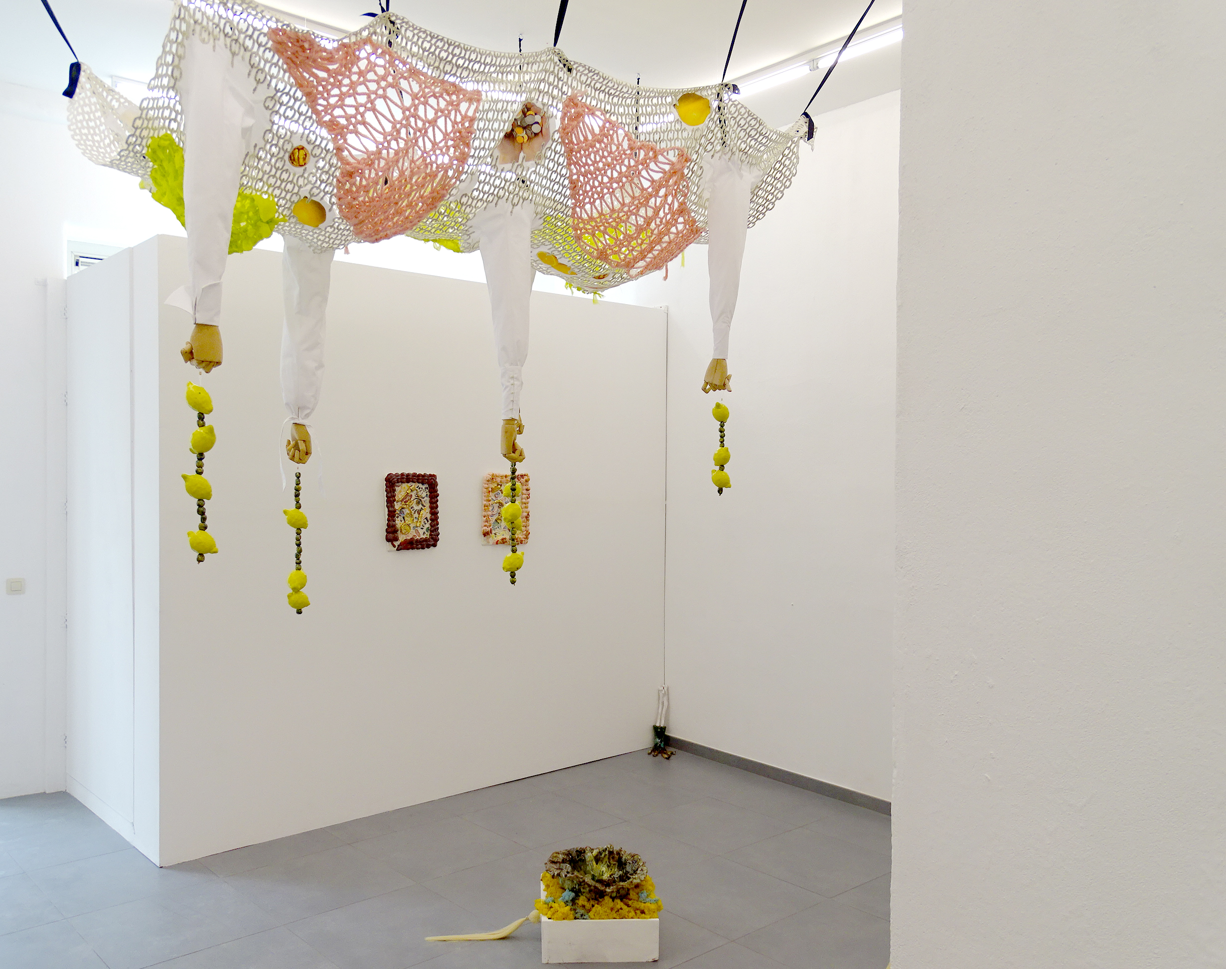 (02) Of All the Things I’ve Lost Proudick (Lindsey Mendick & Paloma Proudfoot) Installation view Hannah Barry Gallery at Ballon Rouge Club Brussels 2019  courtesy Hannah Barry Gallery.jpg