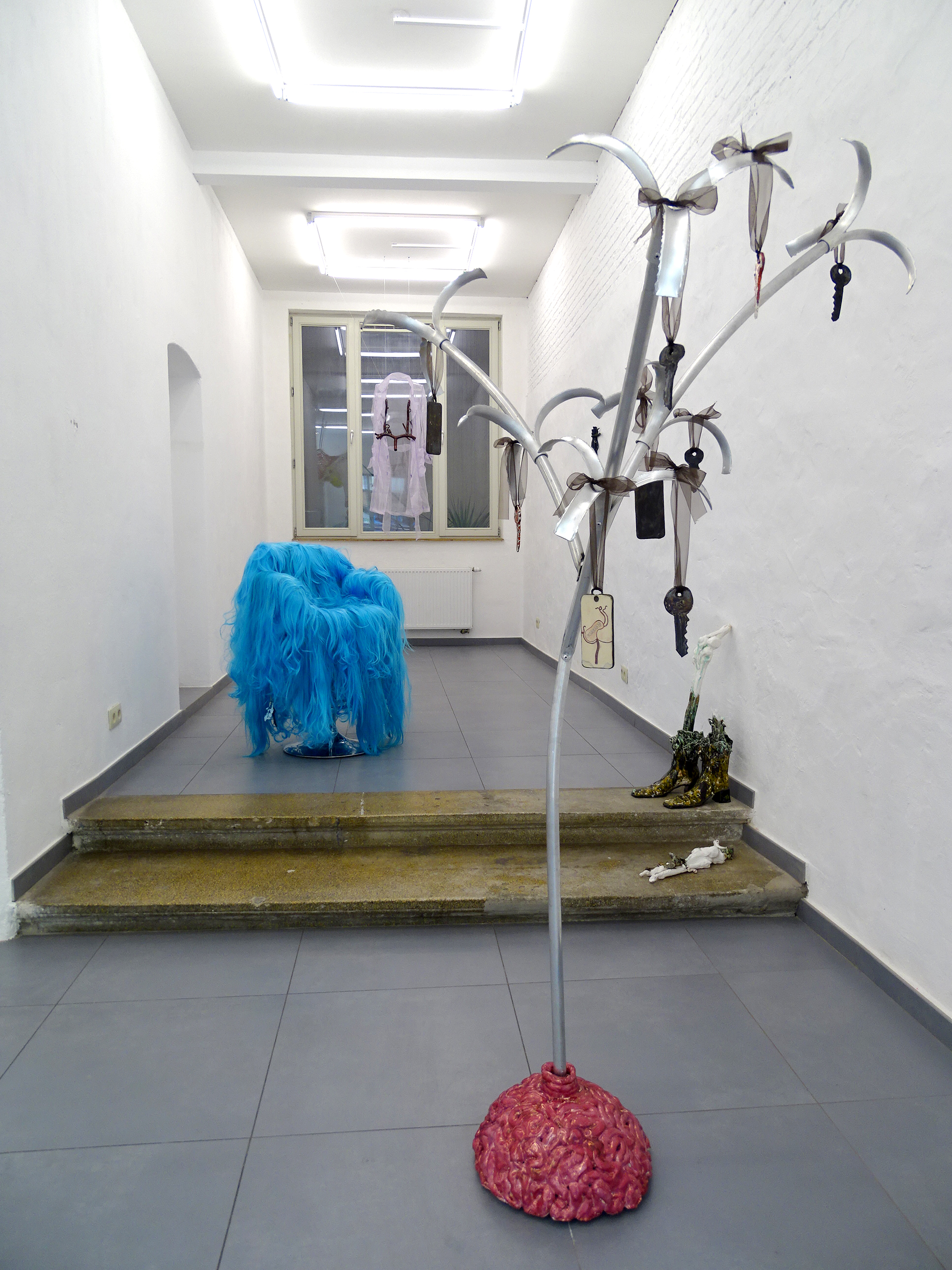 (09) Of All the Things I’ve Lost Proudick (Lindsey Mendick & Paloma Proudfoot) Installation view Hannah Barry Gallery at Ballon Rouge Club Brussels 2019  courtesy Hannah Barry Gallery.jpg