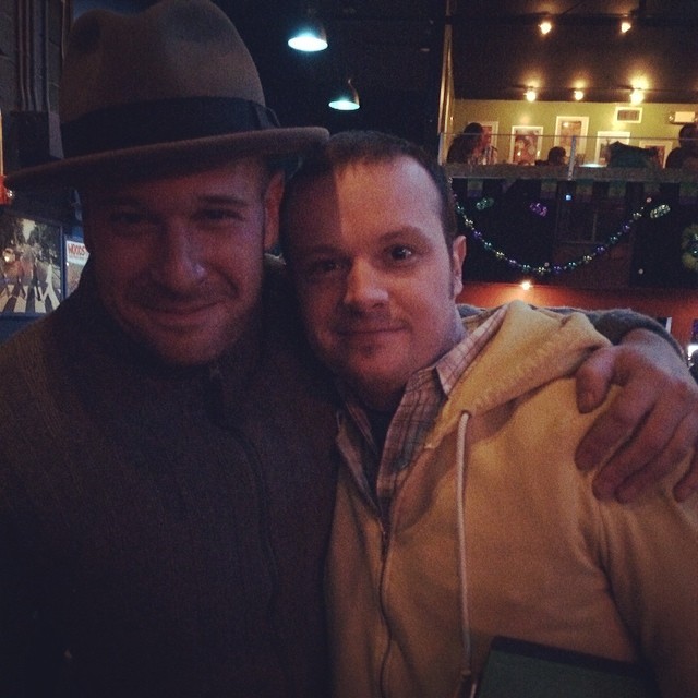 Great to play with one of oldest friends last night!