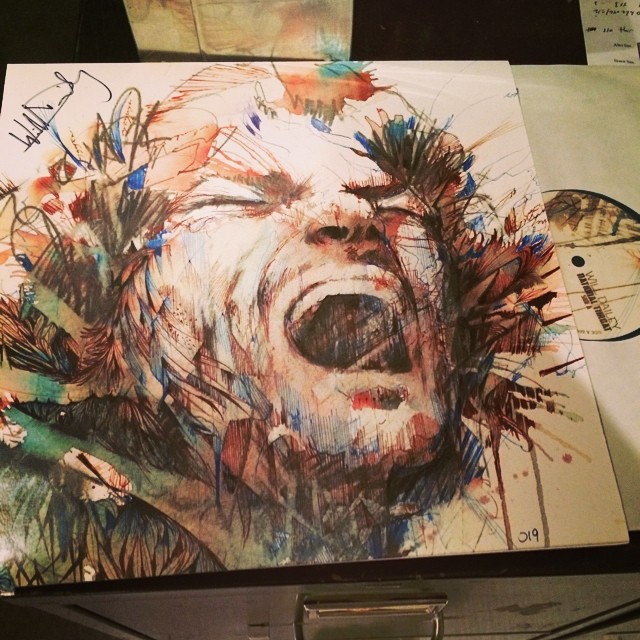 Really looking forward to checking this out later tonight! #willdailey #nationalthroat #art #newmusic #bostonmusic #qdivision #pledgemusic
