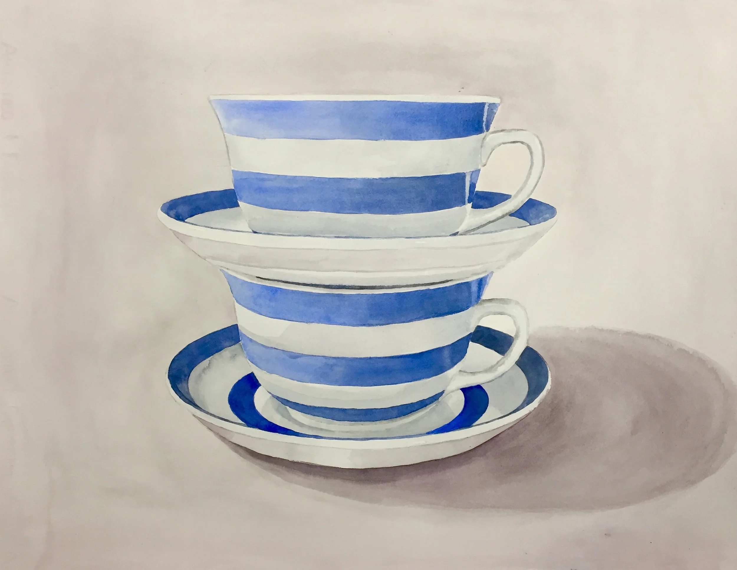 stacked cups