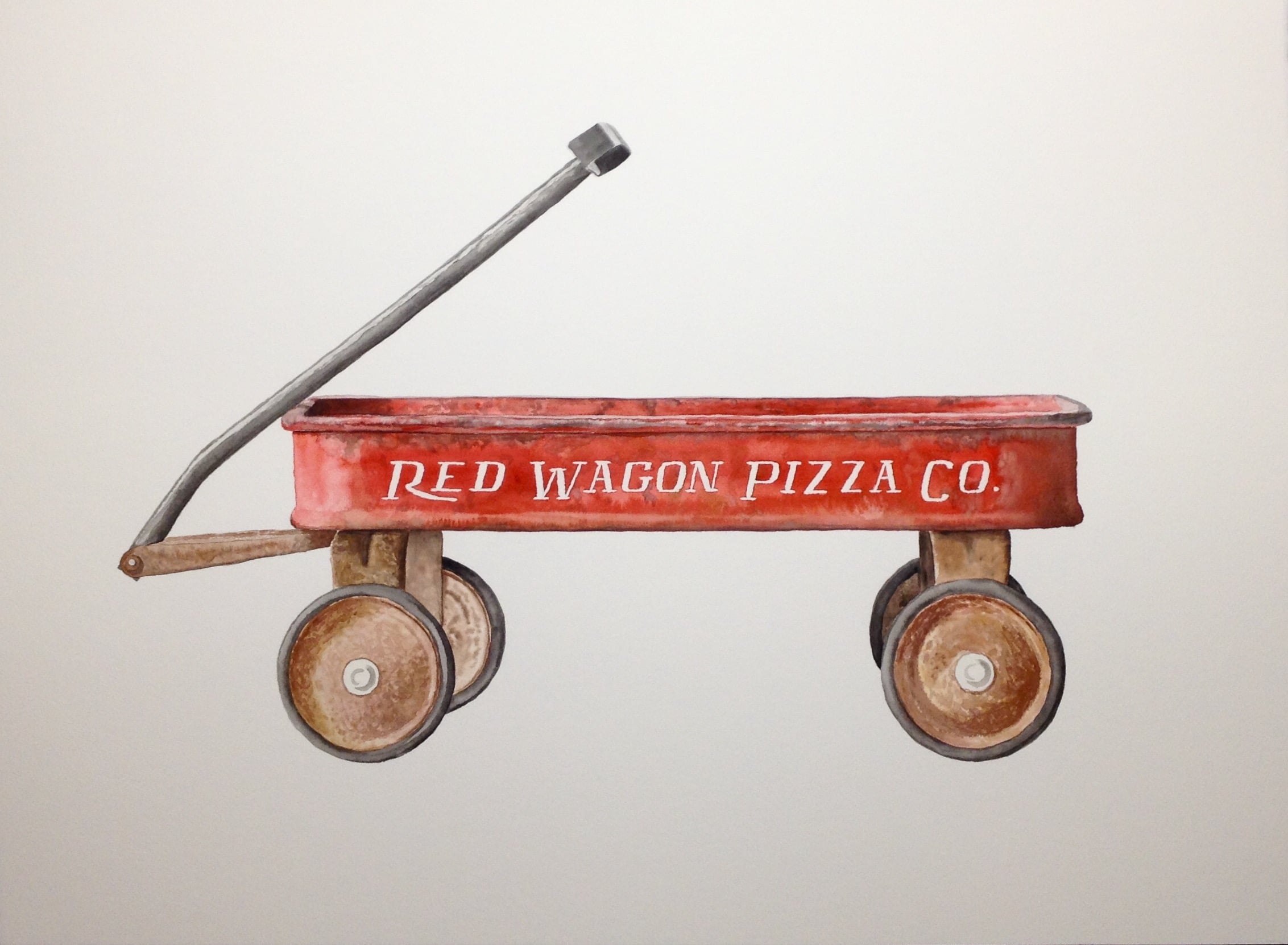 red wagon