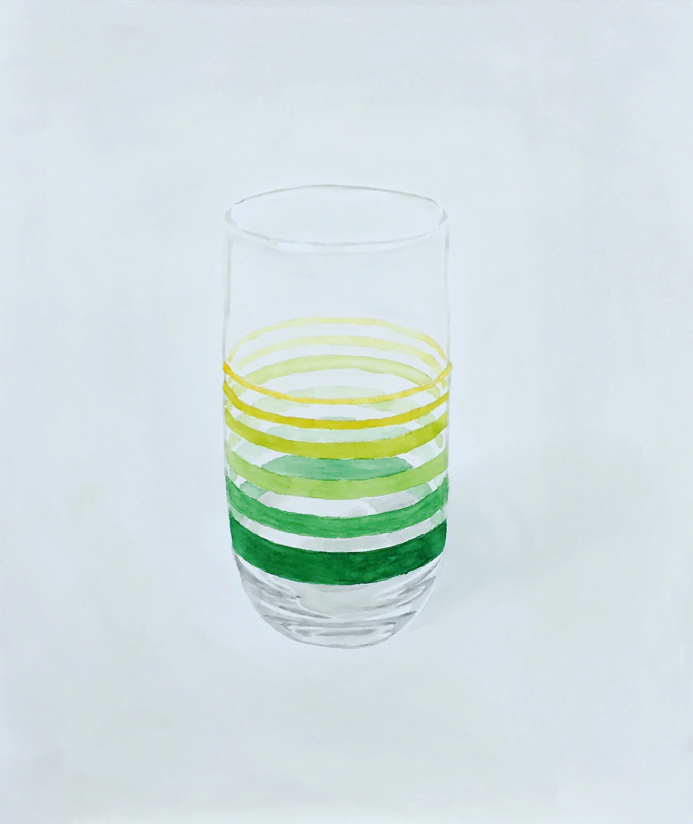 striped glass