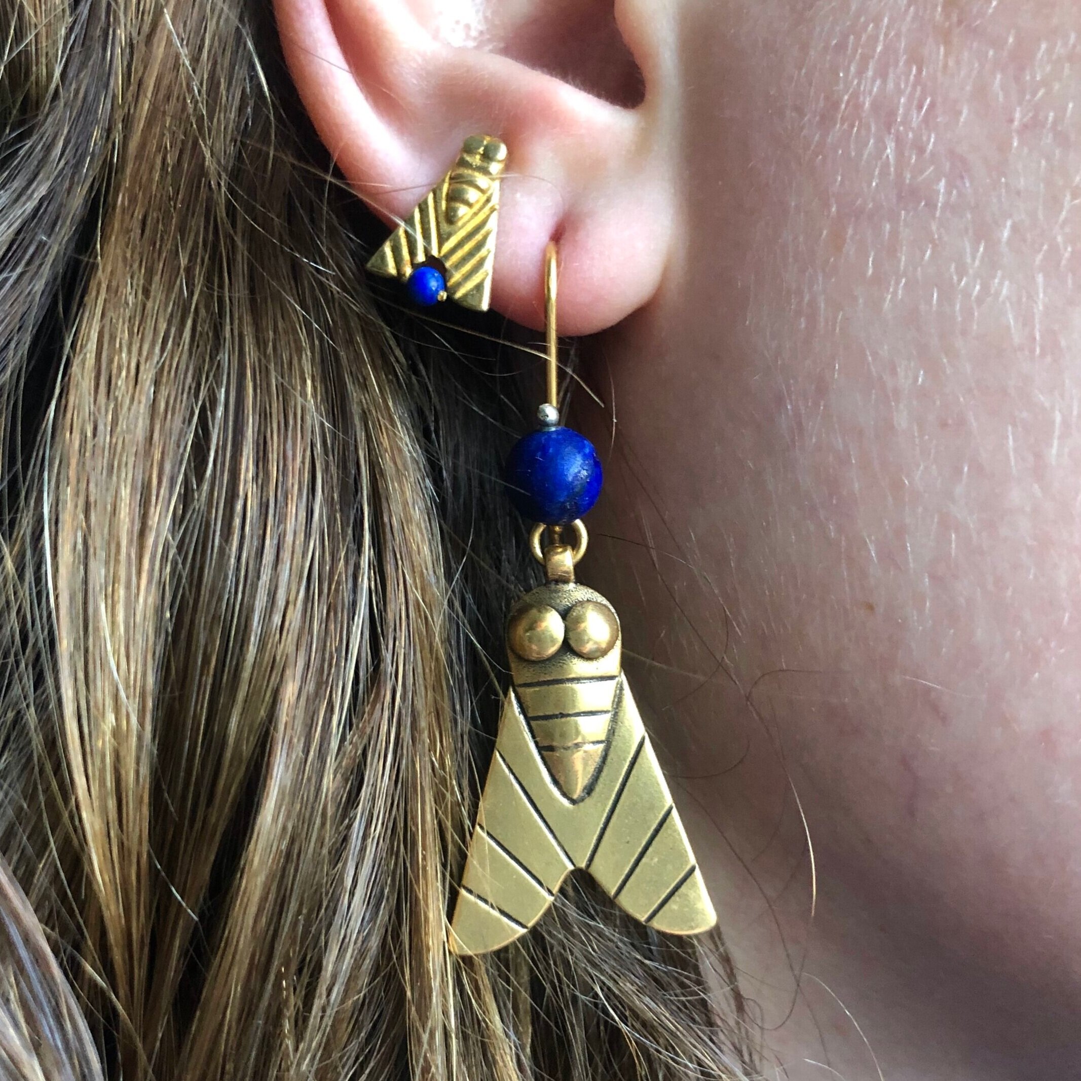Amazoncom Egyptian Scarab Stud Earrings Ancient Egypt Jewelry Egypt  Earrings Egyptian Jewelry Scarab Stud Earrings Historical Earrings
