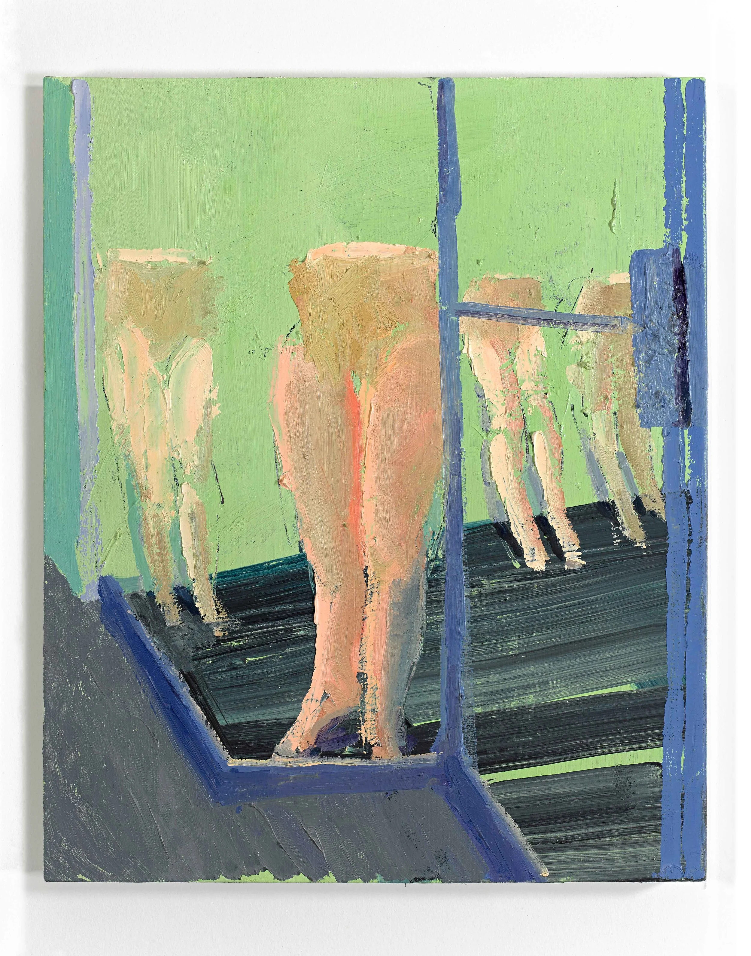 Mannequins, 20"x24", oil on canvas, 2017