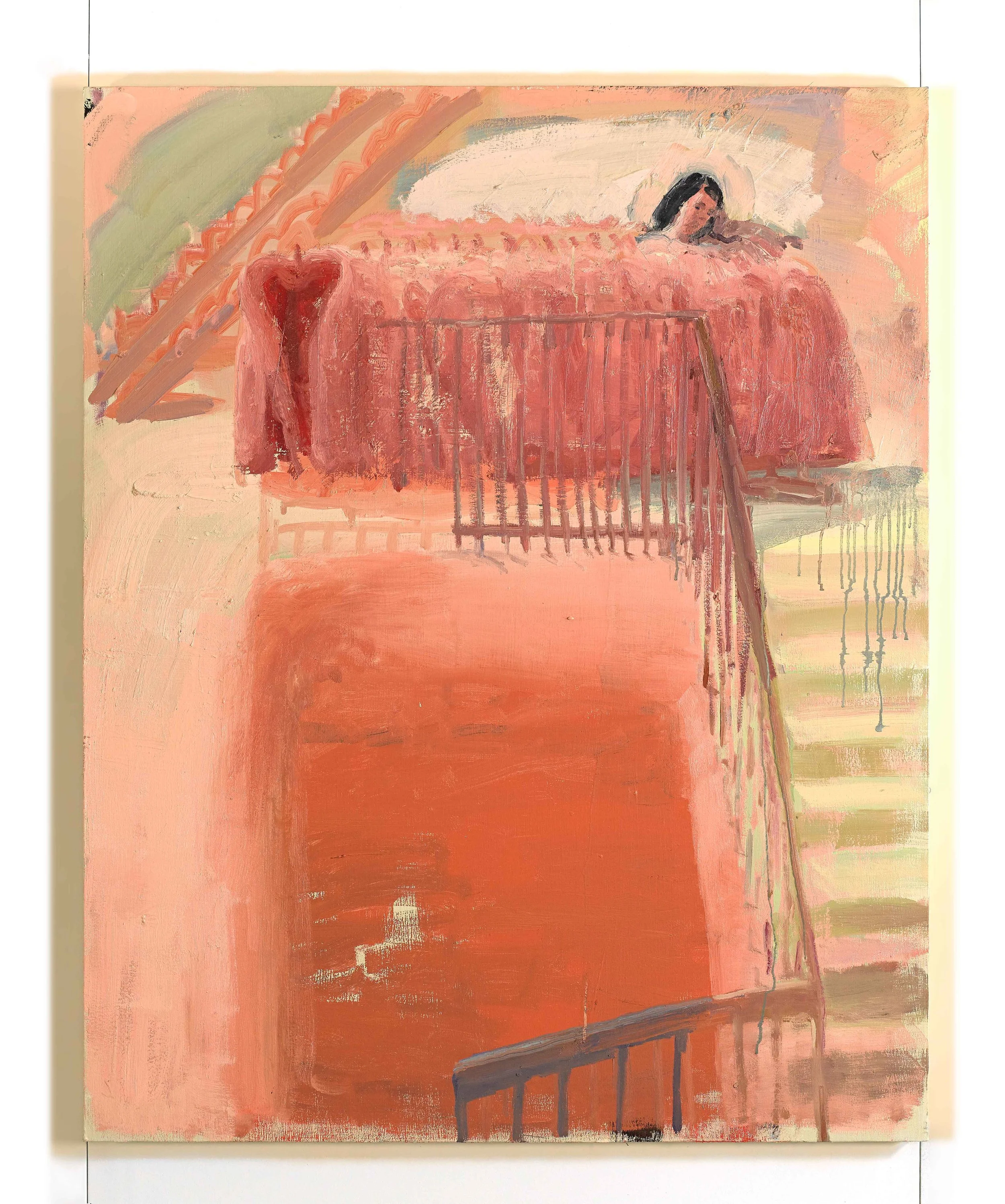 Stairwell, 48"x60", oil on canvas, 2017