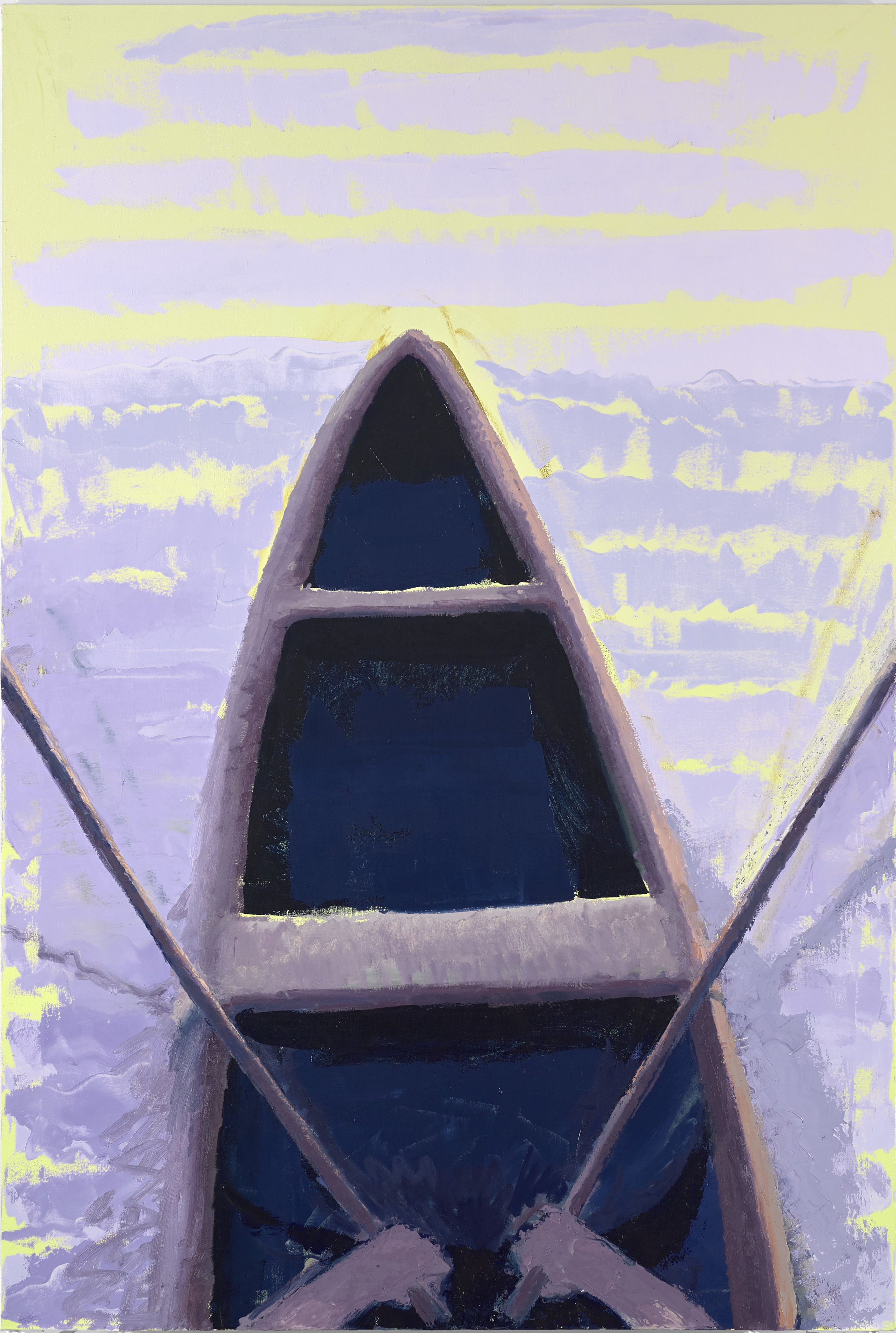 Boat, 6’x4’, oil on canvas, 2019