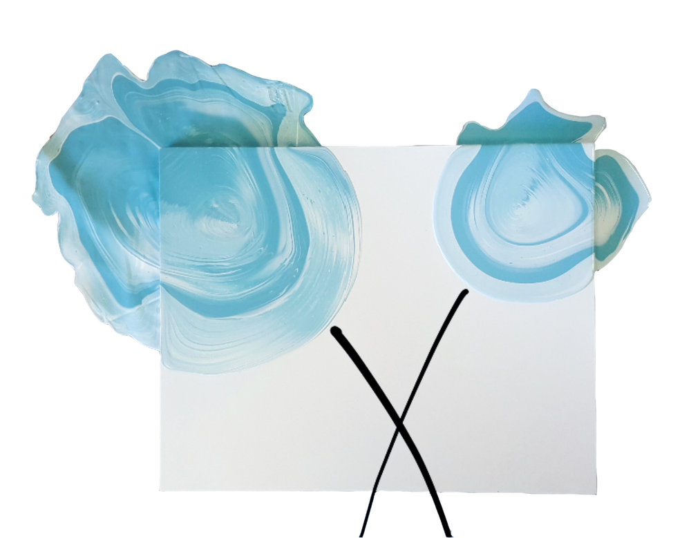 Flowers (Teal 2)