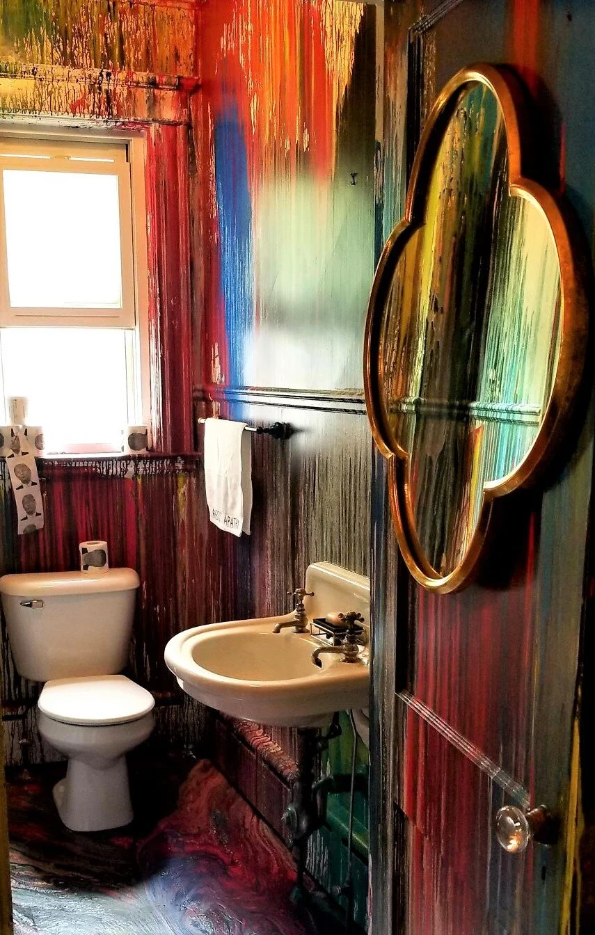 Ugly Feelings, a painting installation
