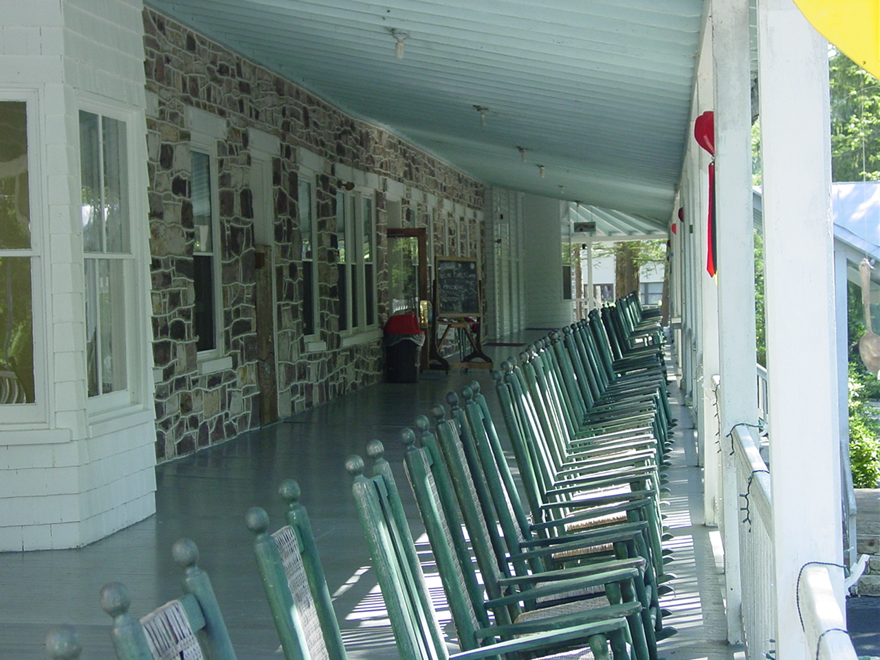 Main Lodge Porch