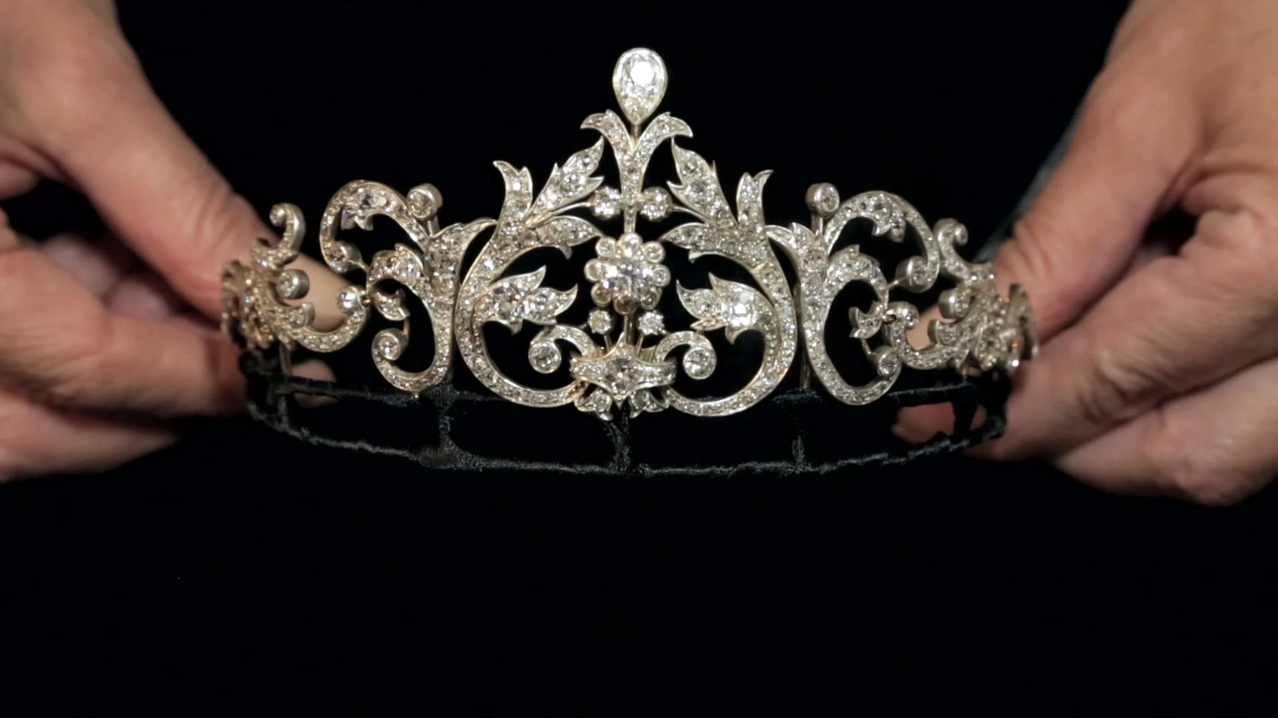 Jewellery courtesy of Bentley & Skinner