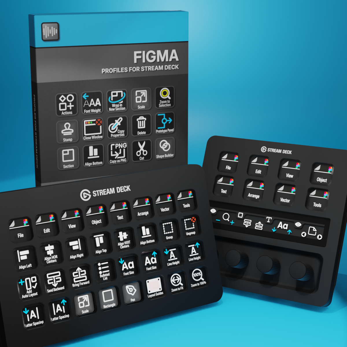 Figma Profiles for Stream Deck XL - Reg - Plus
