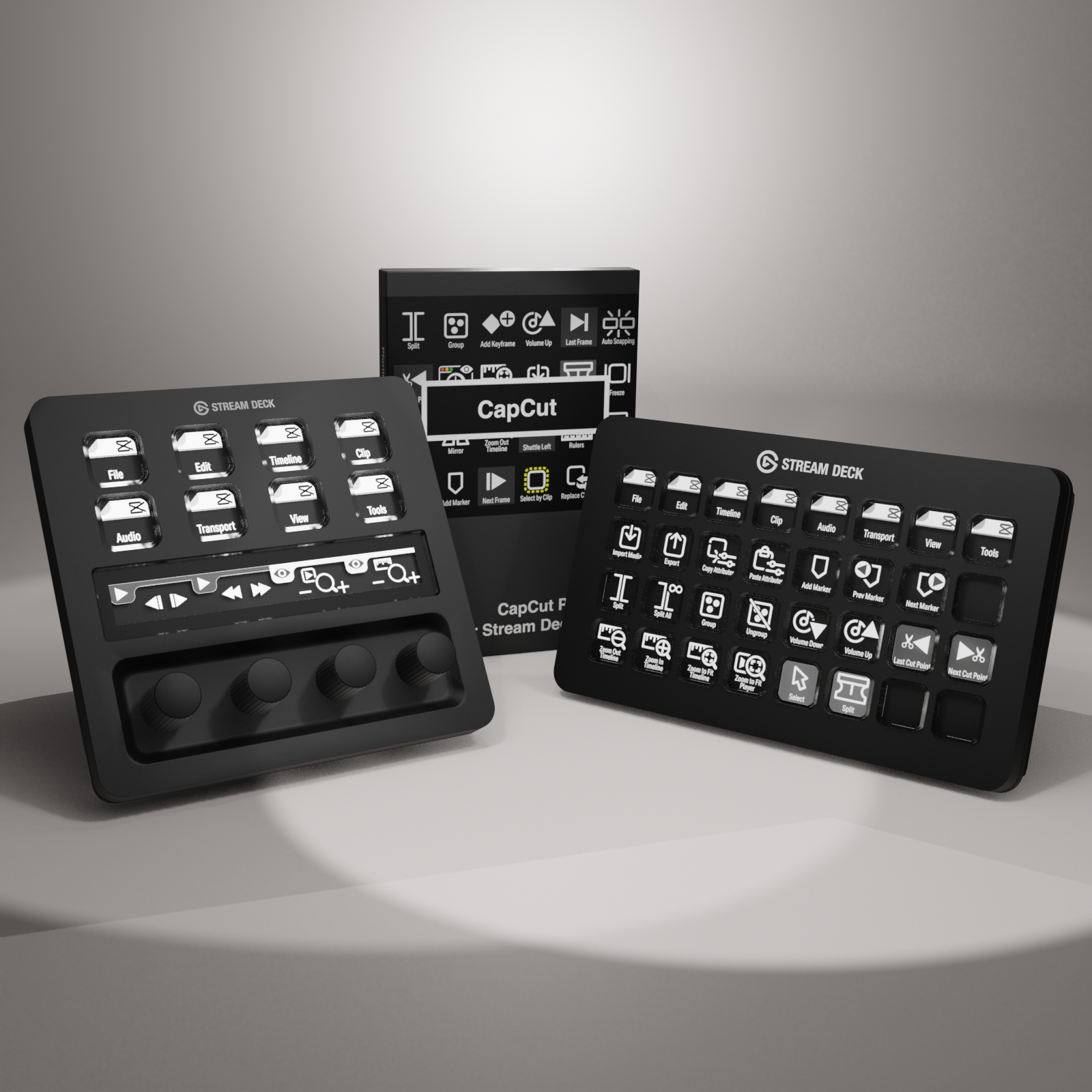 CapCut Profiles for Stream Deck XL - Reg - Plus