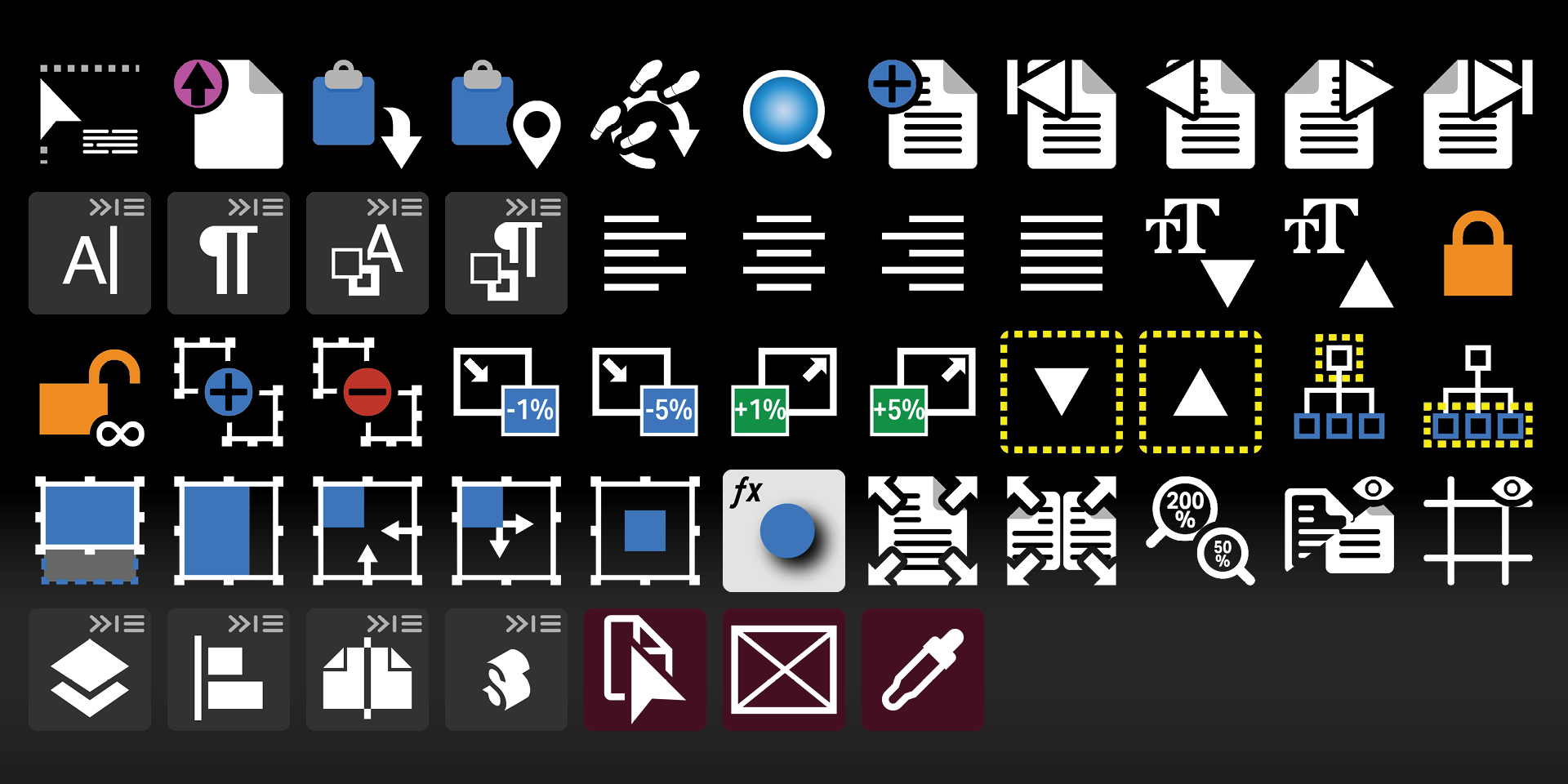 Adobe InDesign 2026 Sampler - Icons - Unlabelled.png