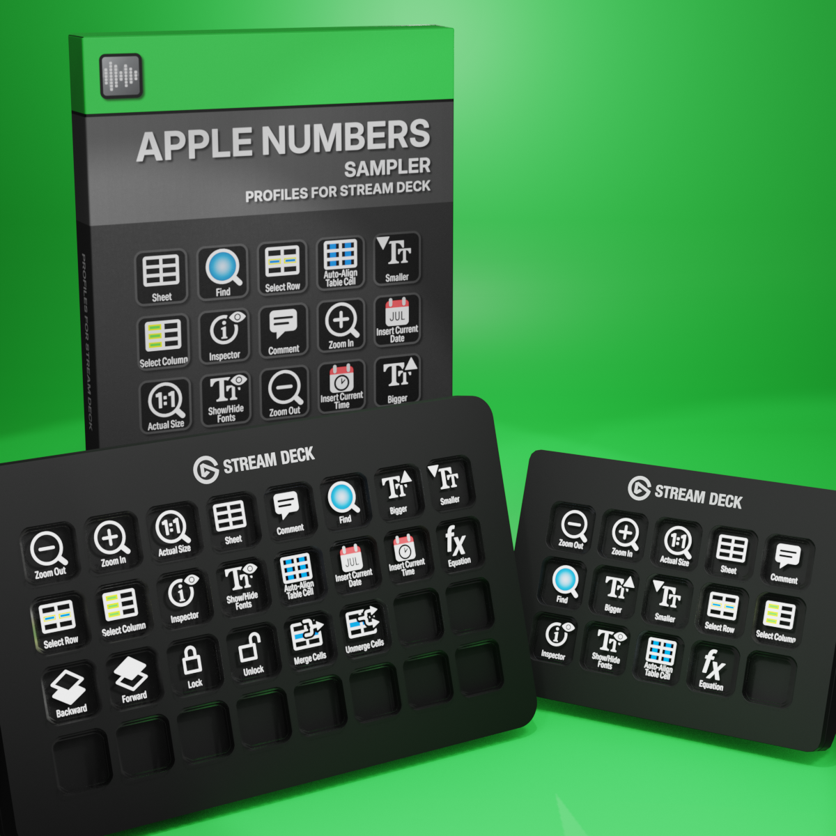 Apple Numbers Icon Sampler Pack