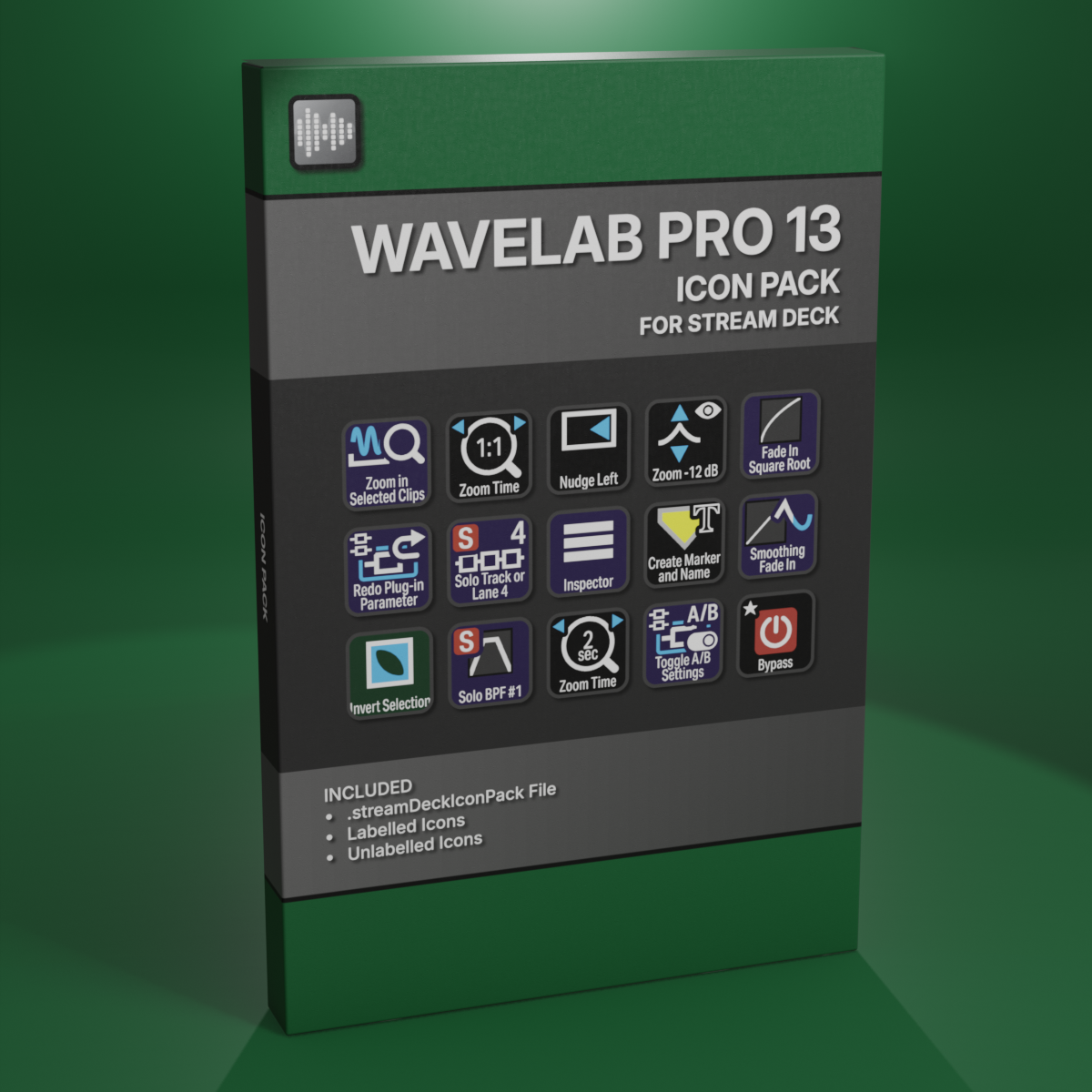 Wavelab Pro 13  Icon Pack