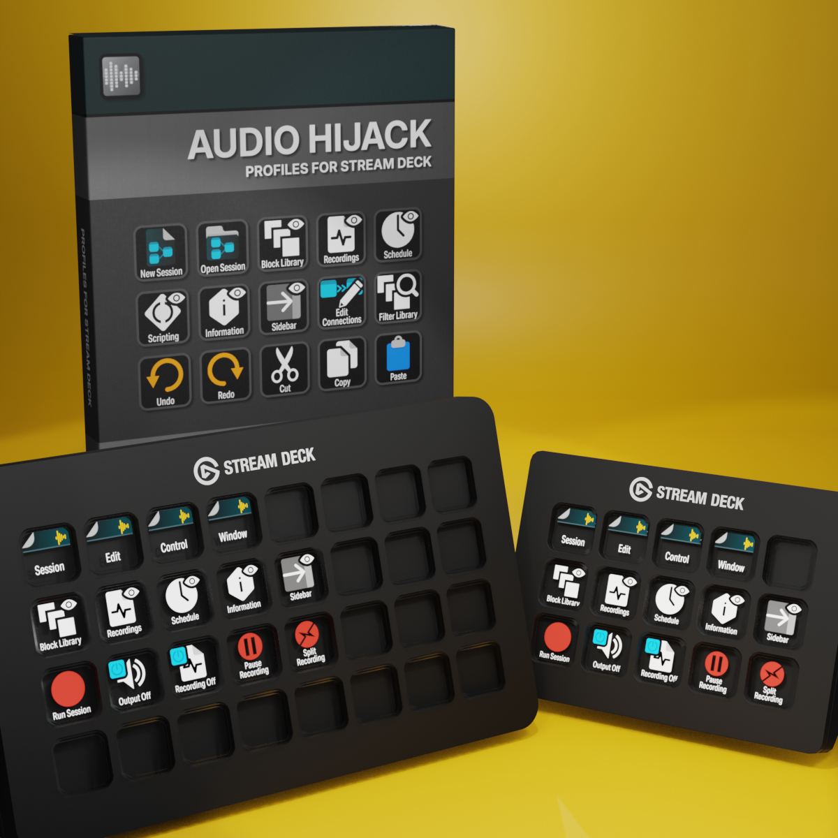 Audio Hijack Profile for Stream Deck XL - Reg