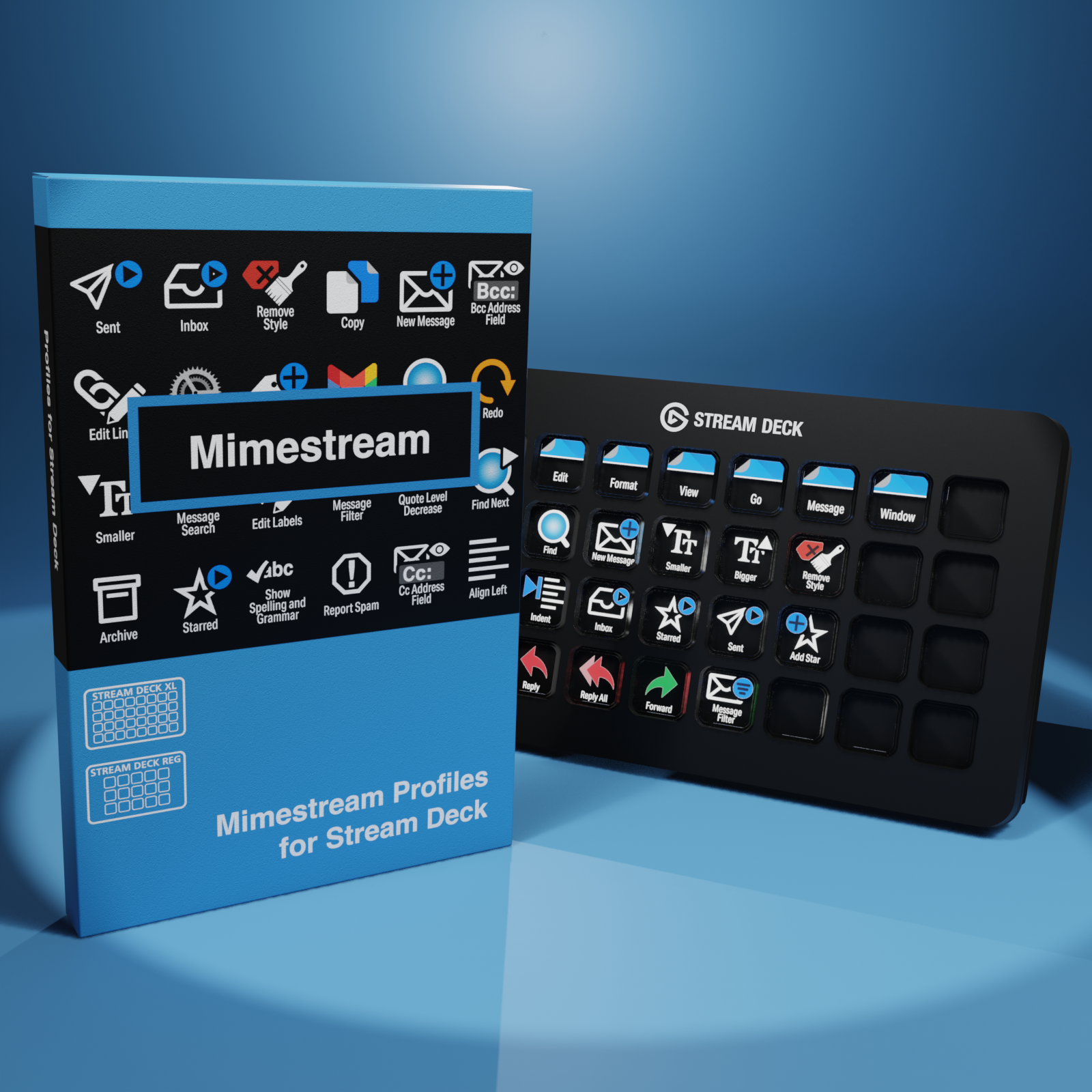 FREE Mimestream Profile for Stream Deck XL - Reg