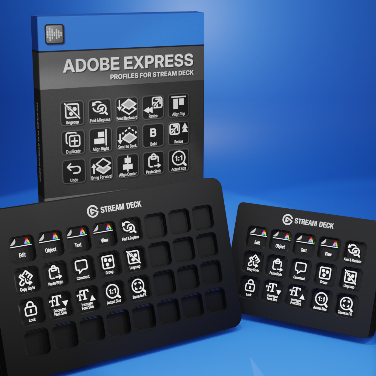 Adobe Express Profile for Stream Deck XL - Reg