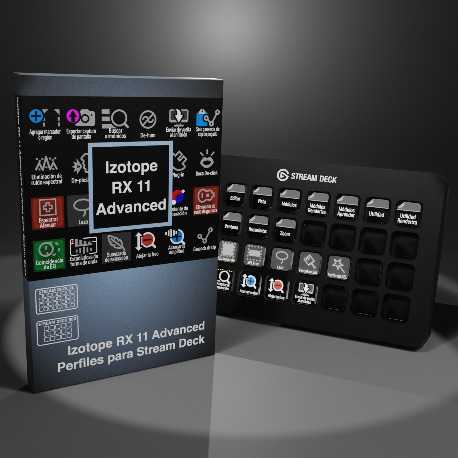 Izotope RX 11 Stream Deck Square ES.png
