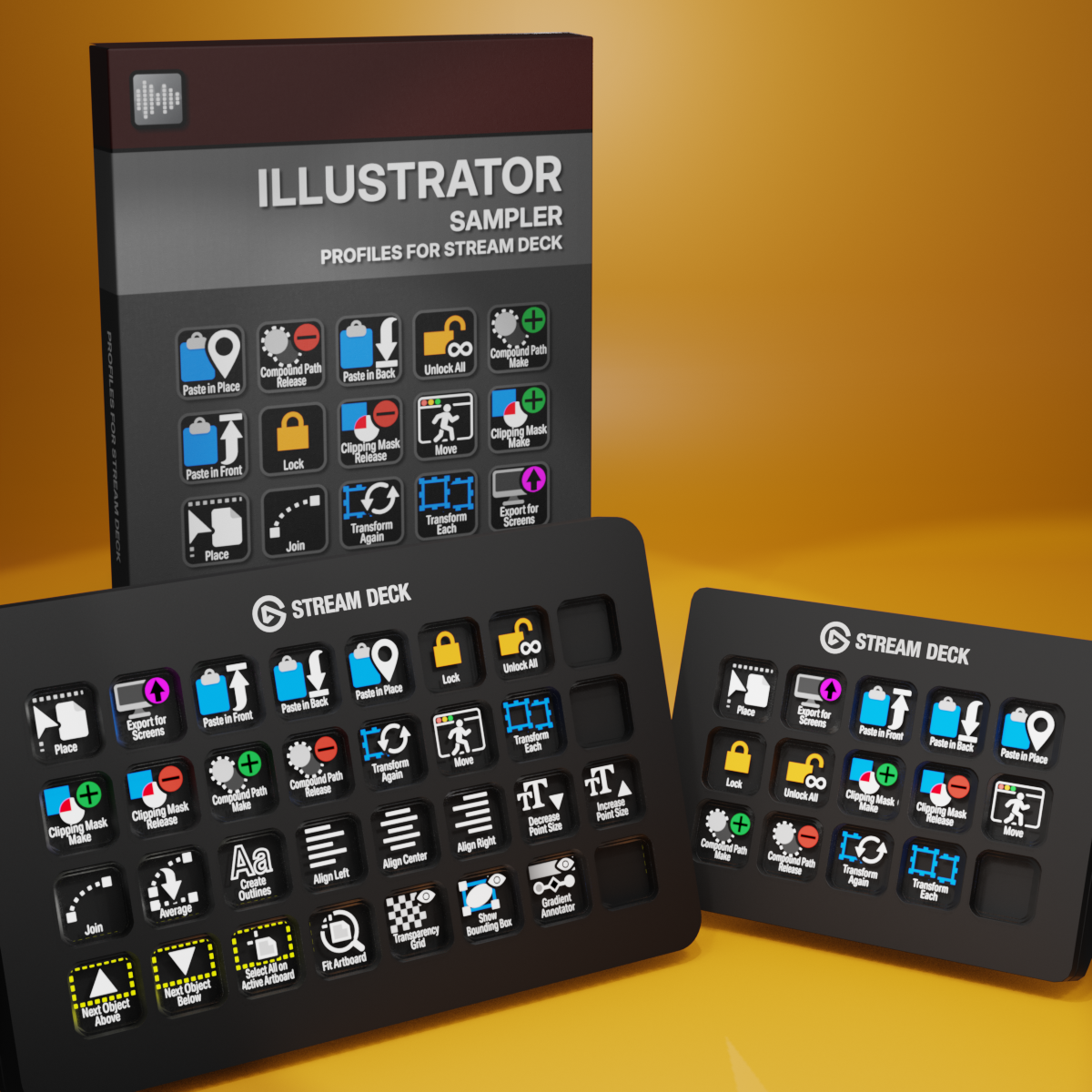 Illustrator Icon Sampler Pack
