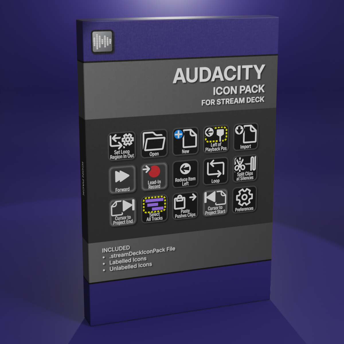 Audacity Icon Pack