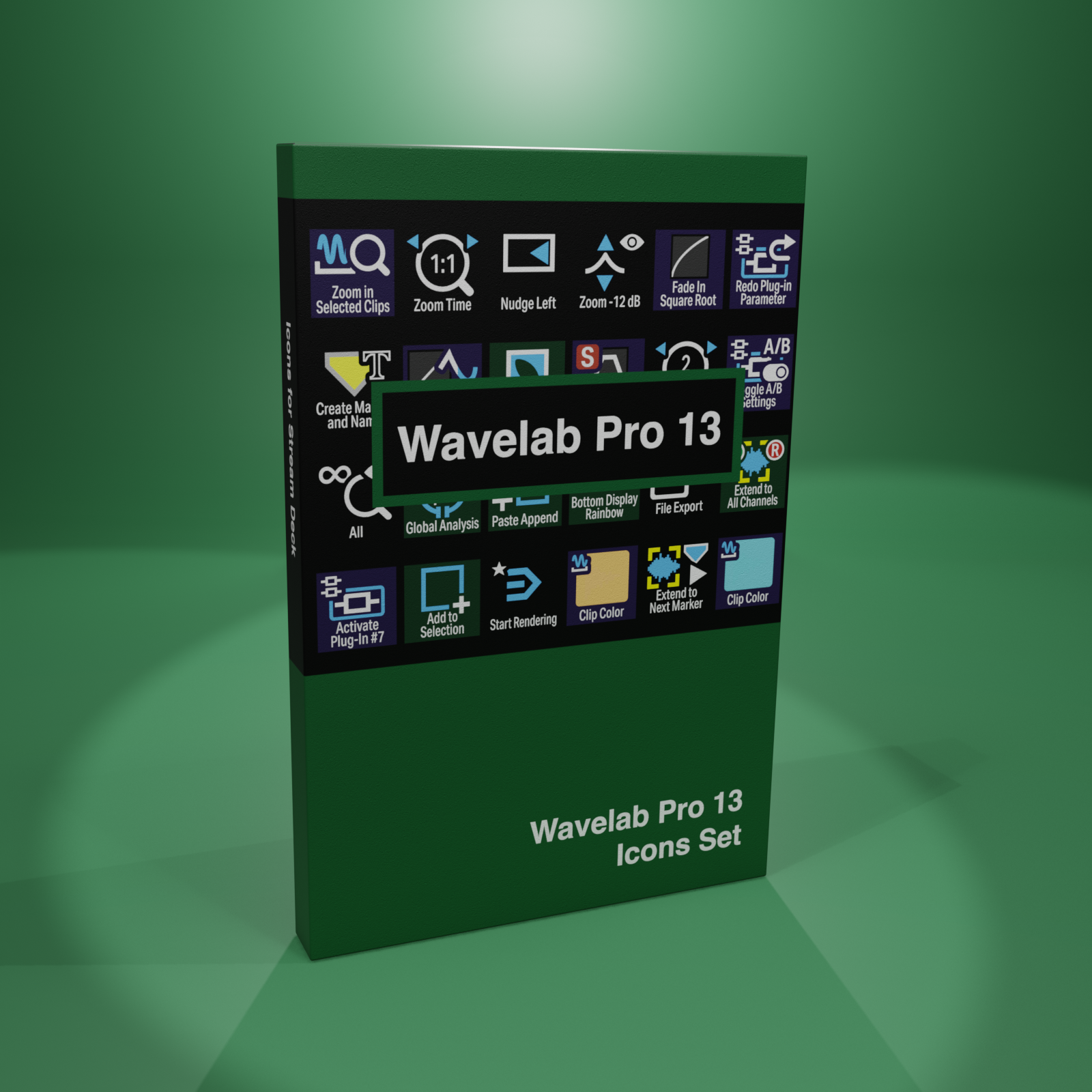 Wavelab Pro 13  Icon Sets