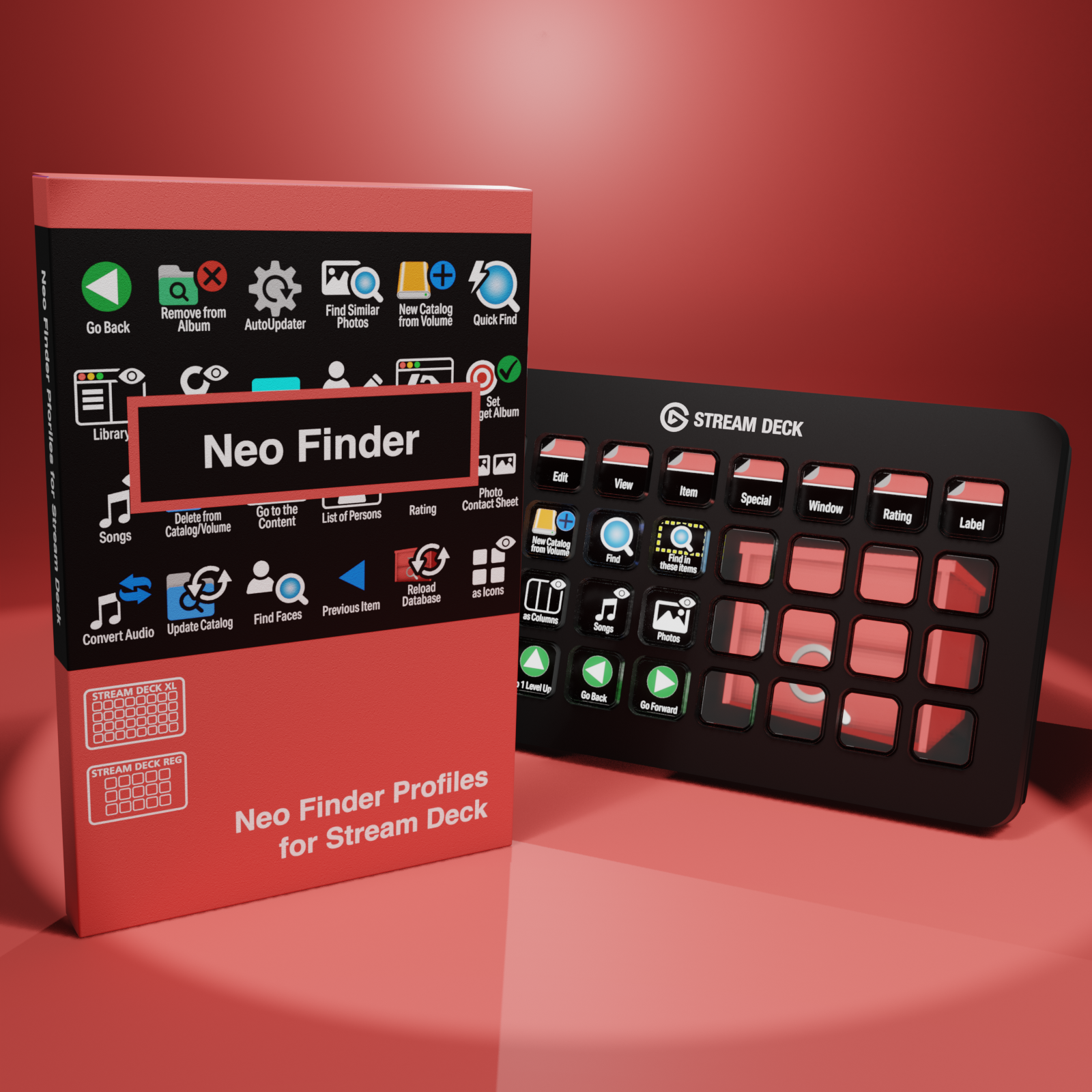 FREE Neo Finder Profile for Stream Deck XL - Reg