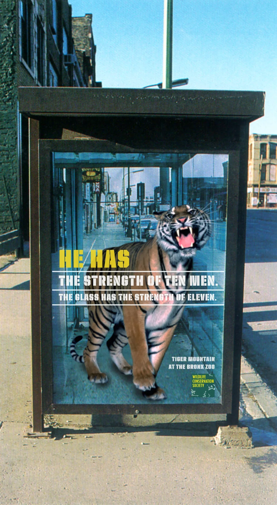  HEADLINE: &nbsp; He has the strength of ten men. The glass has the strength of eleven. 